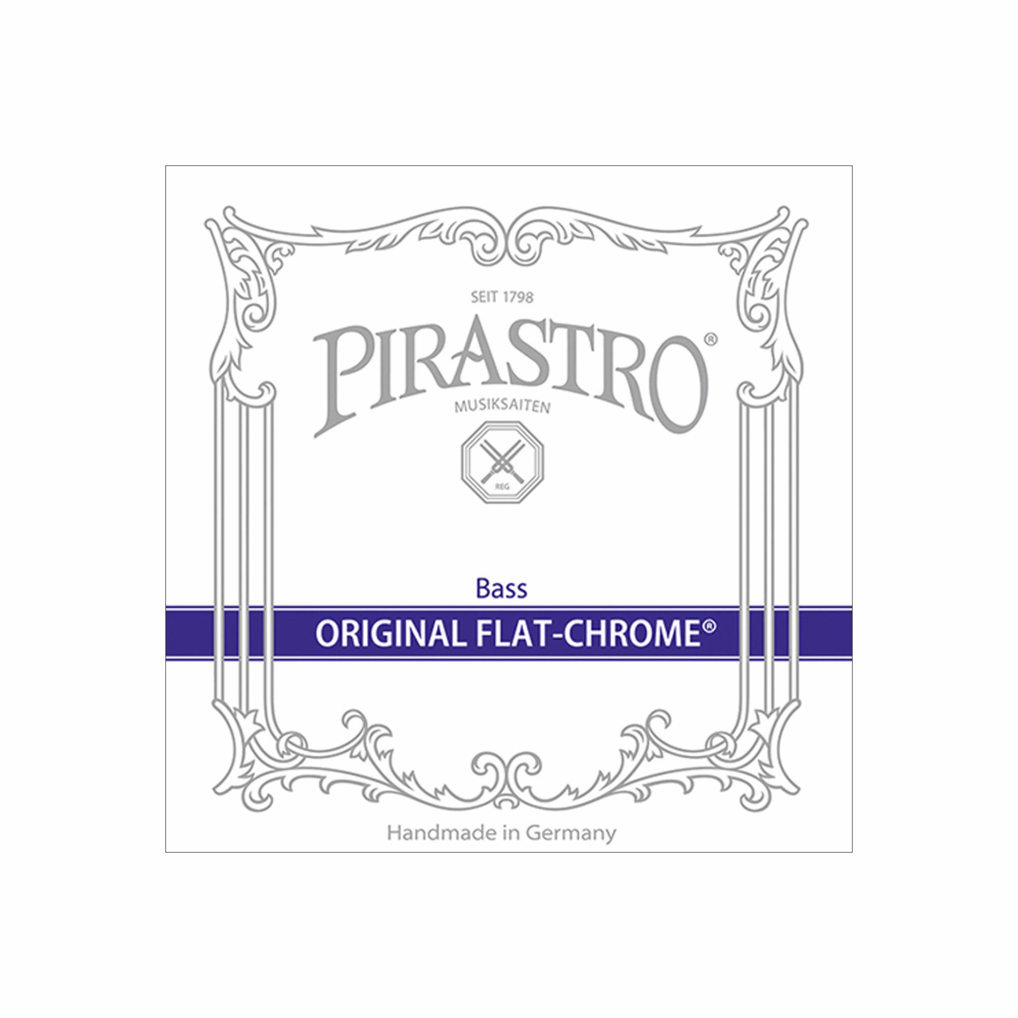 Pirastro Original Flat-Chrome Solo Bass Strings