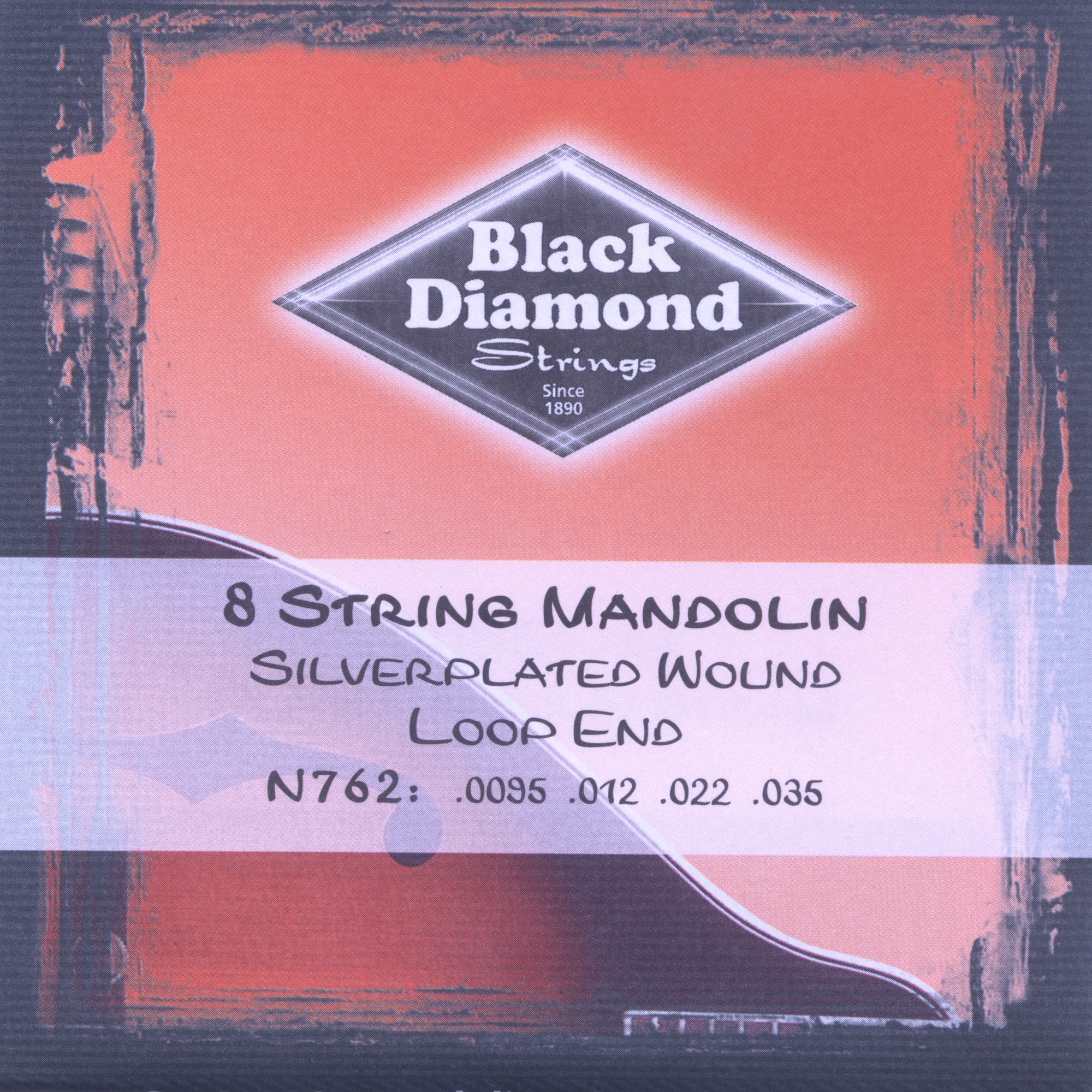 Black Diamond Silverplated Folk/Mandolin Strings