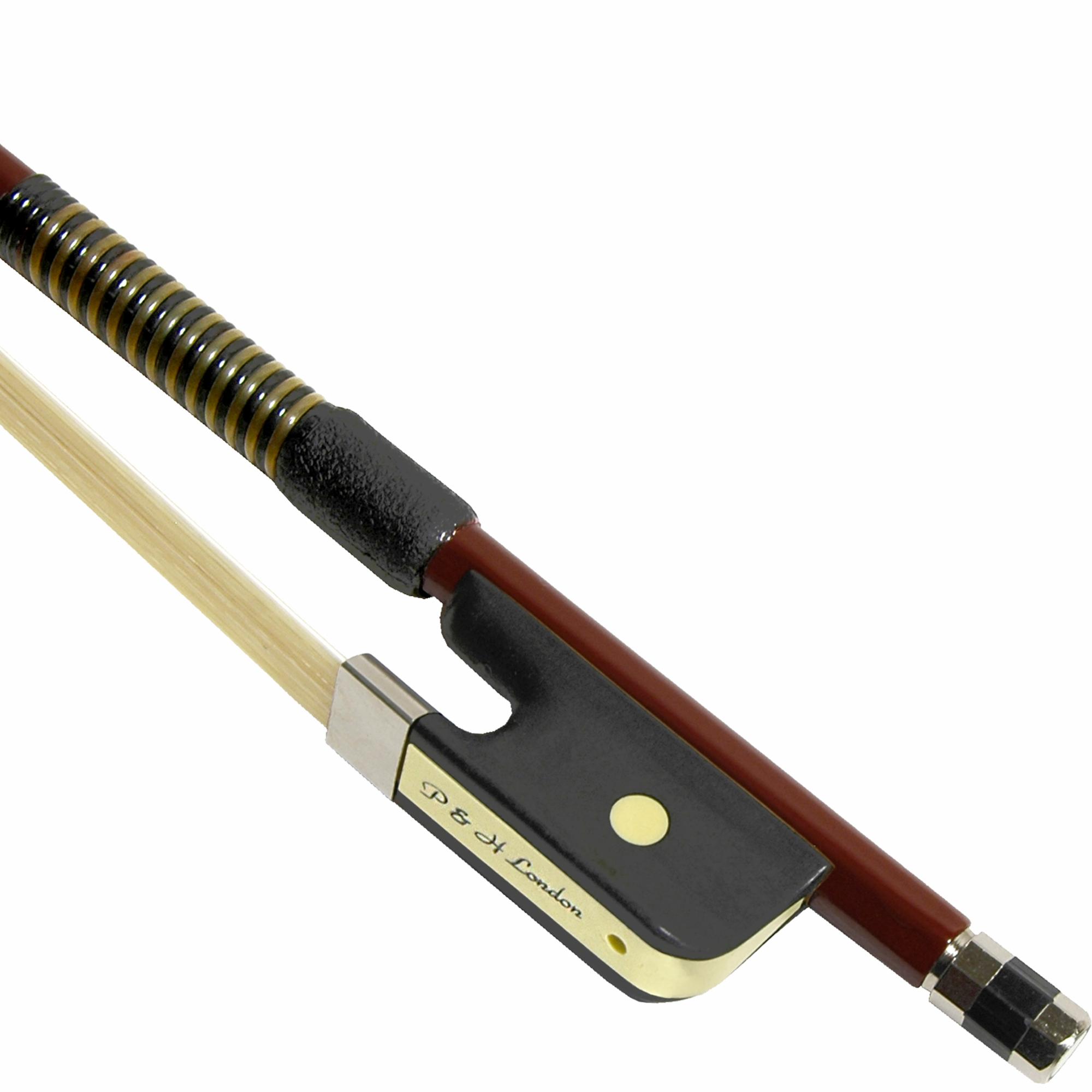 P & H Self-Rehairing Round Fiberglass Cello Bow