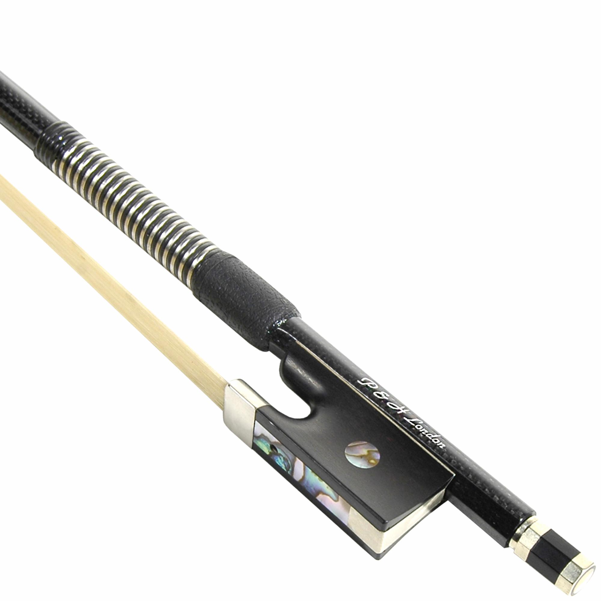 P & H Self-Rehairing Round Carbon Fiber Violin Bow