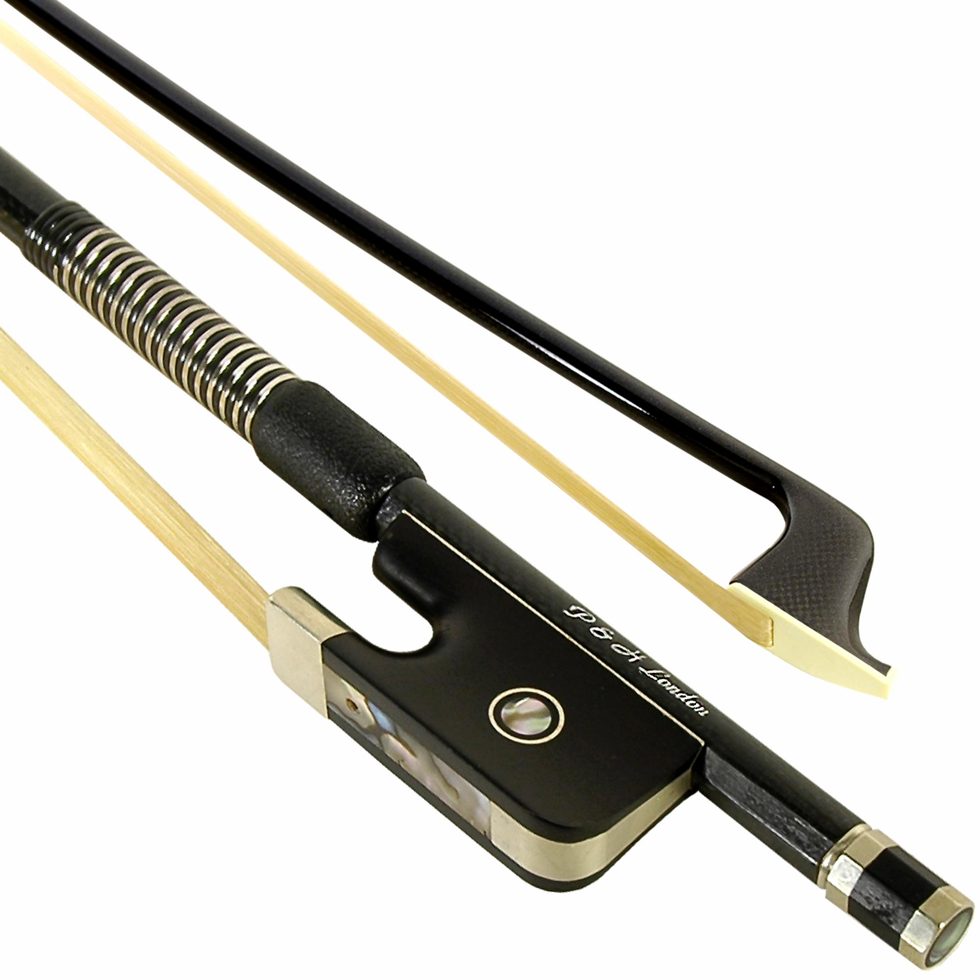 P & H Self-Rehairing Round Carbon Fiber Cello Bow