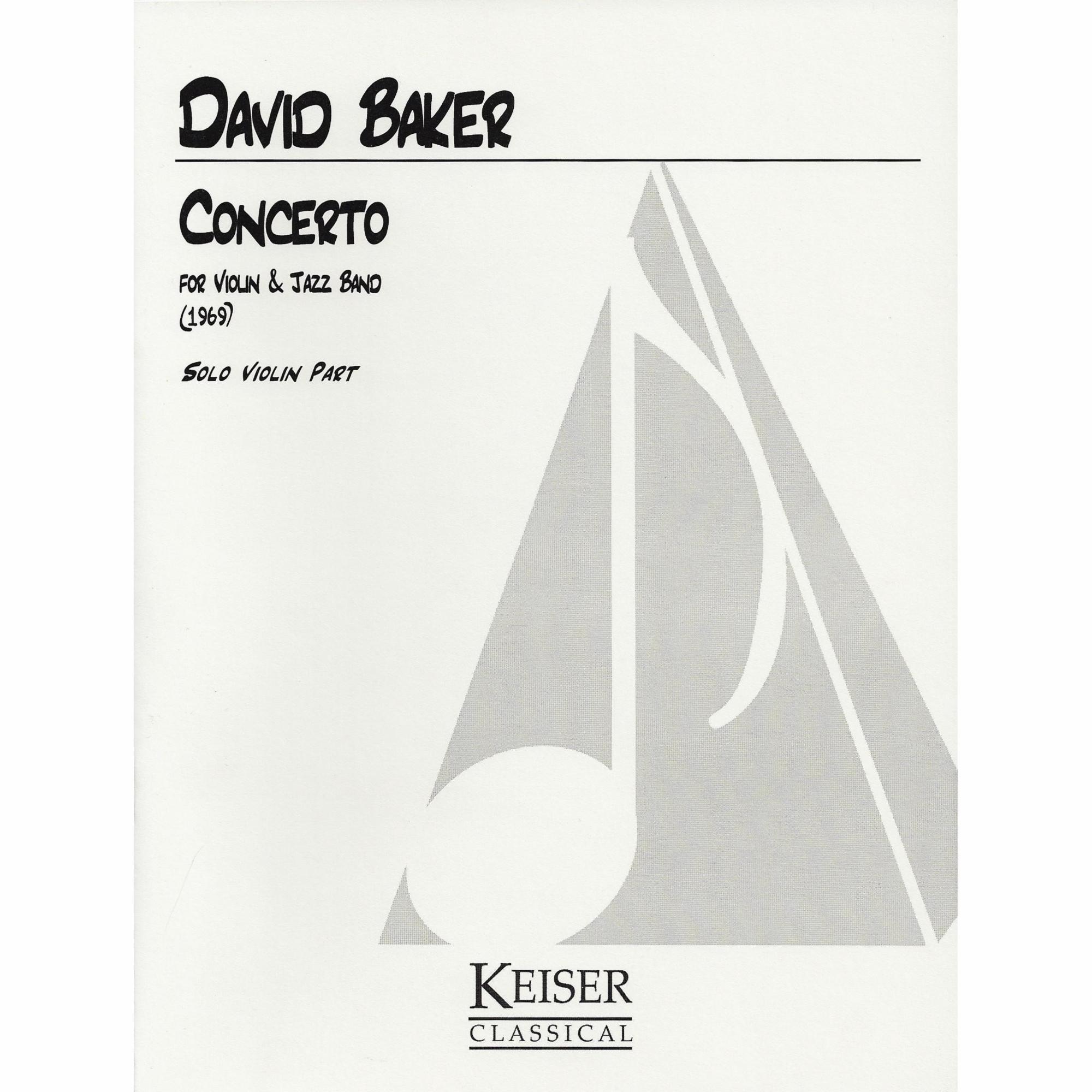 Baker -- Concerto for Violin and Jazz Band