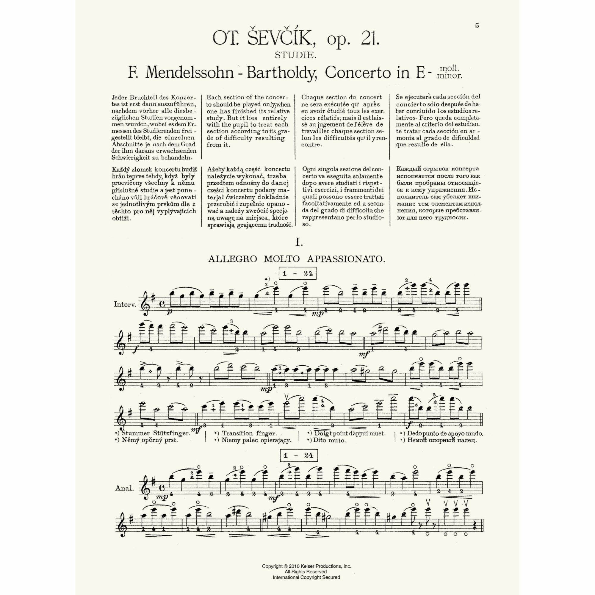 Sample: Op. 21 (Pg. 5)