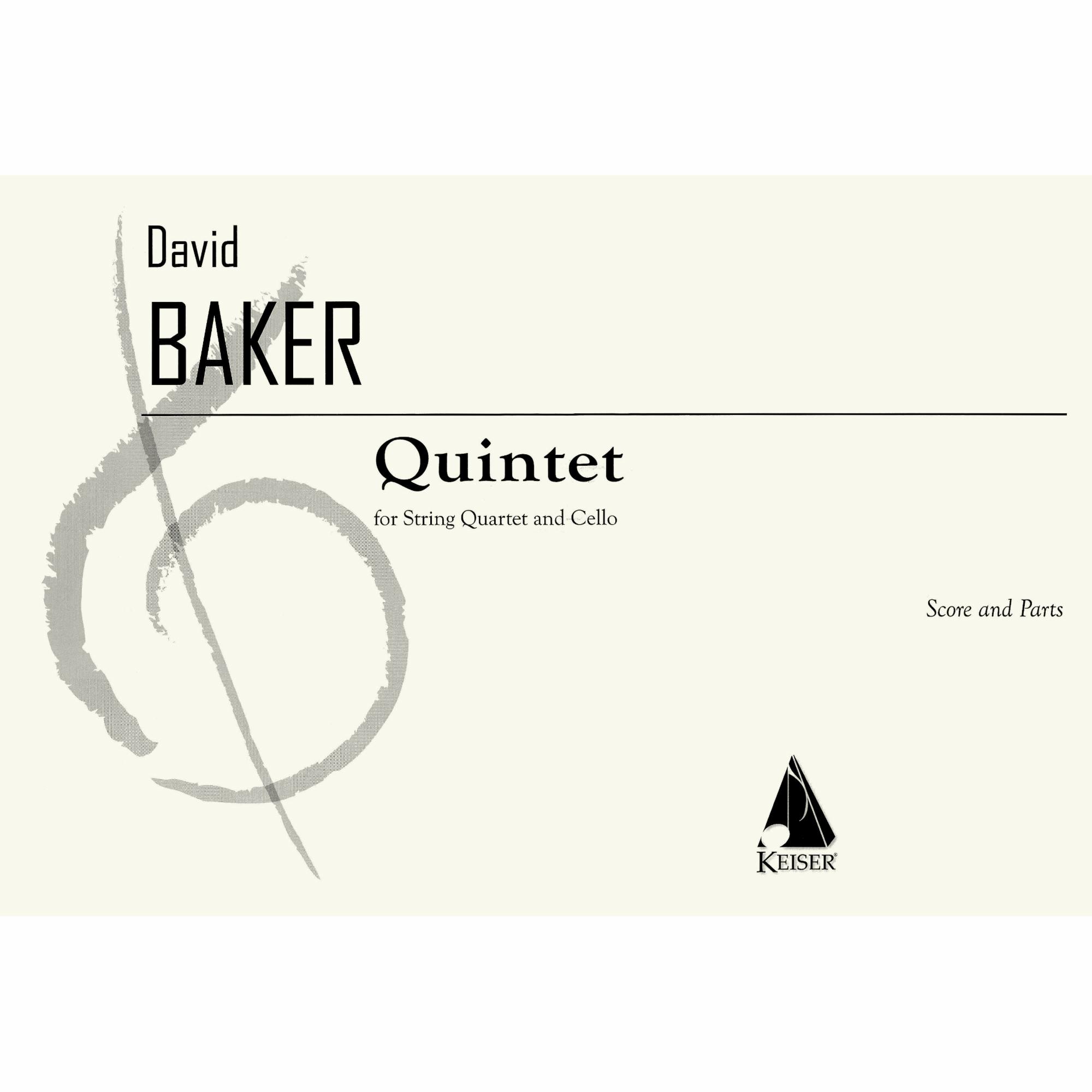 Baker -- Quintet for String Quartet and Cello