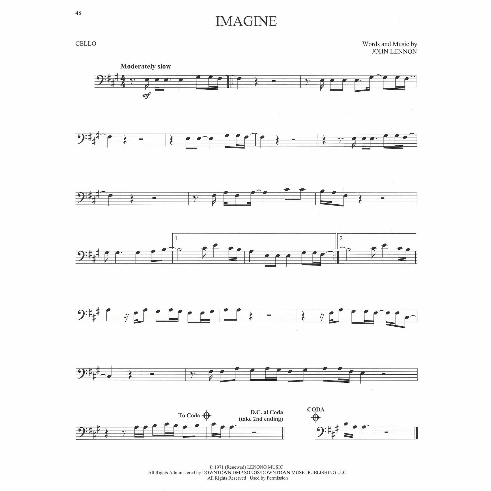 Sample: Cello (Pg. 48)