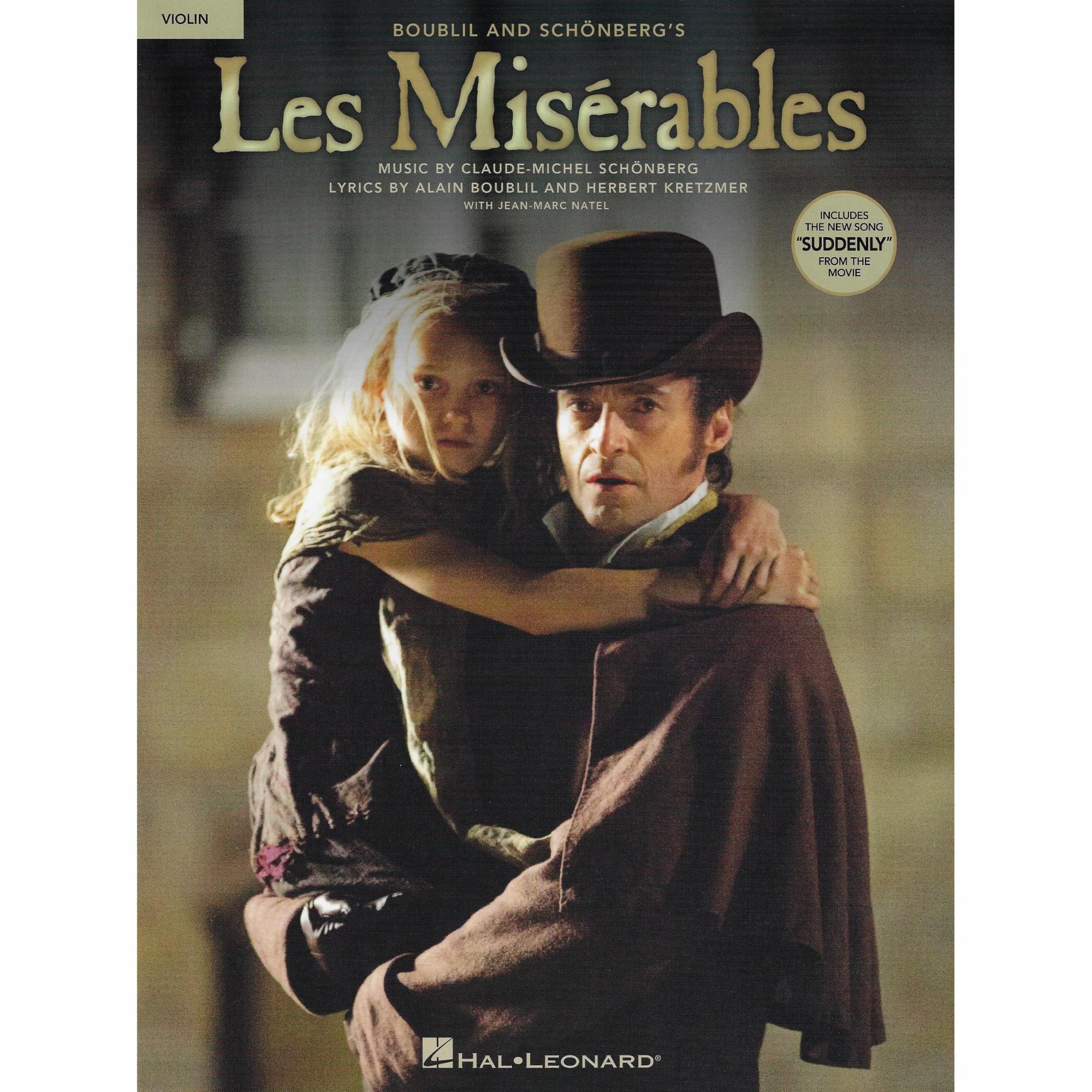 Les Miserables for Violin or Cello
