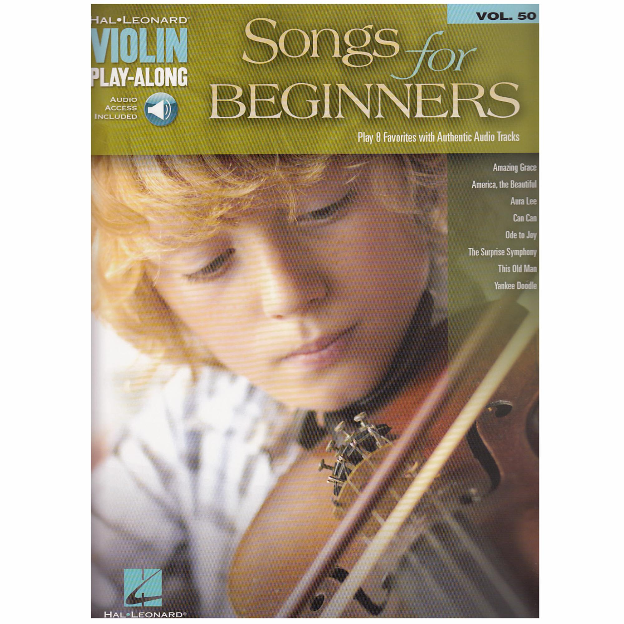Songs for Beginners. #50 of the Play Along Series