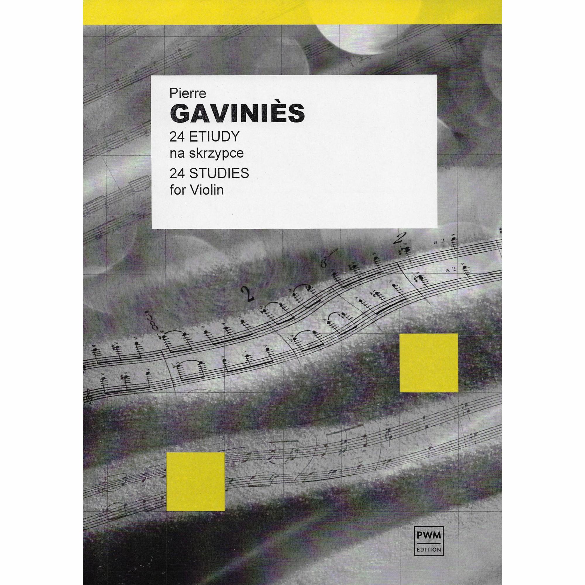 Gavinies -- 24 Studies for Violin