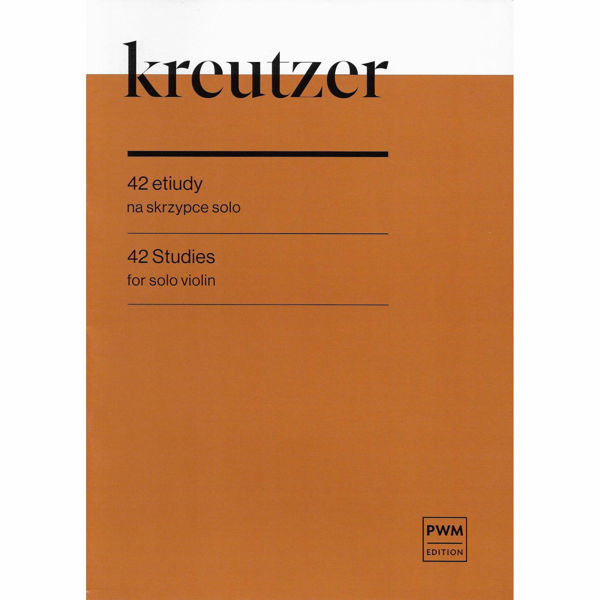 Kreutzer -- 42 Studies for Violin