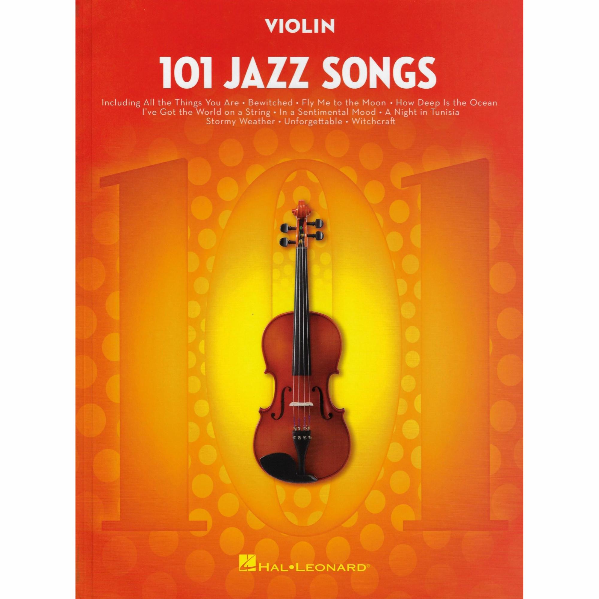 101 Jazz Songs for Violin, Viola, or Cello