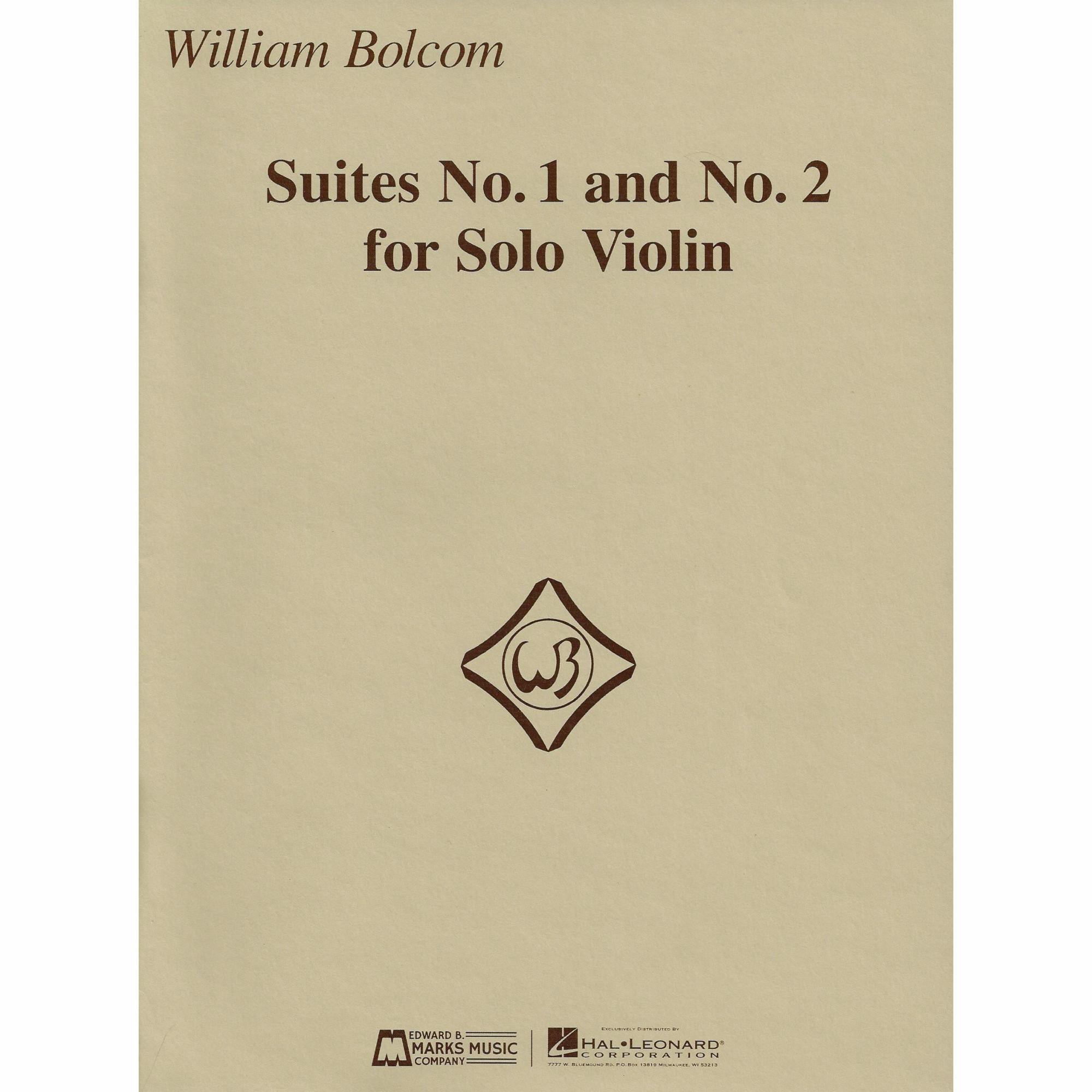 Suites Nos. 1 and 2 for Solo Violin