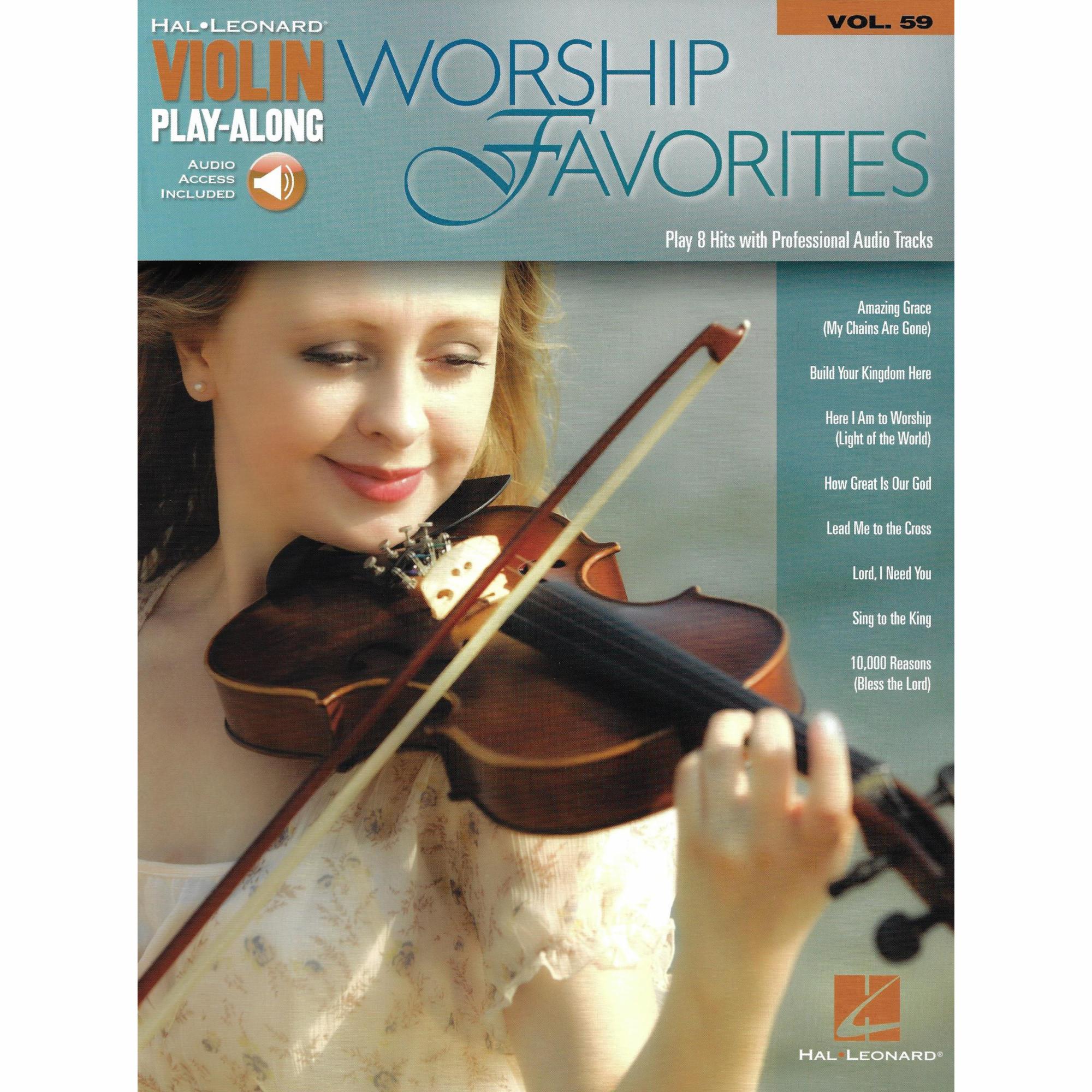 Worship Favorites 8 Hits Violin Play-Along