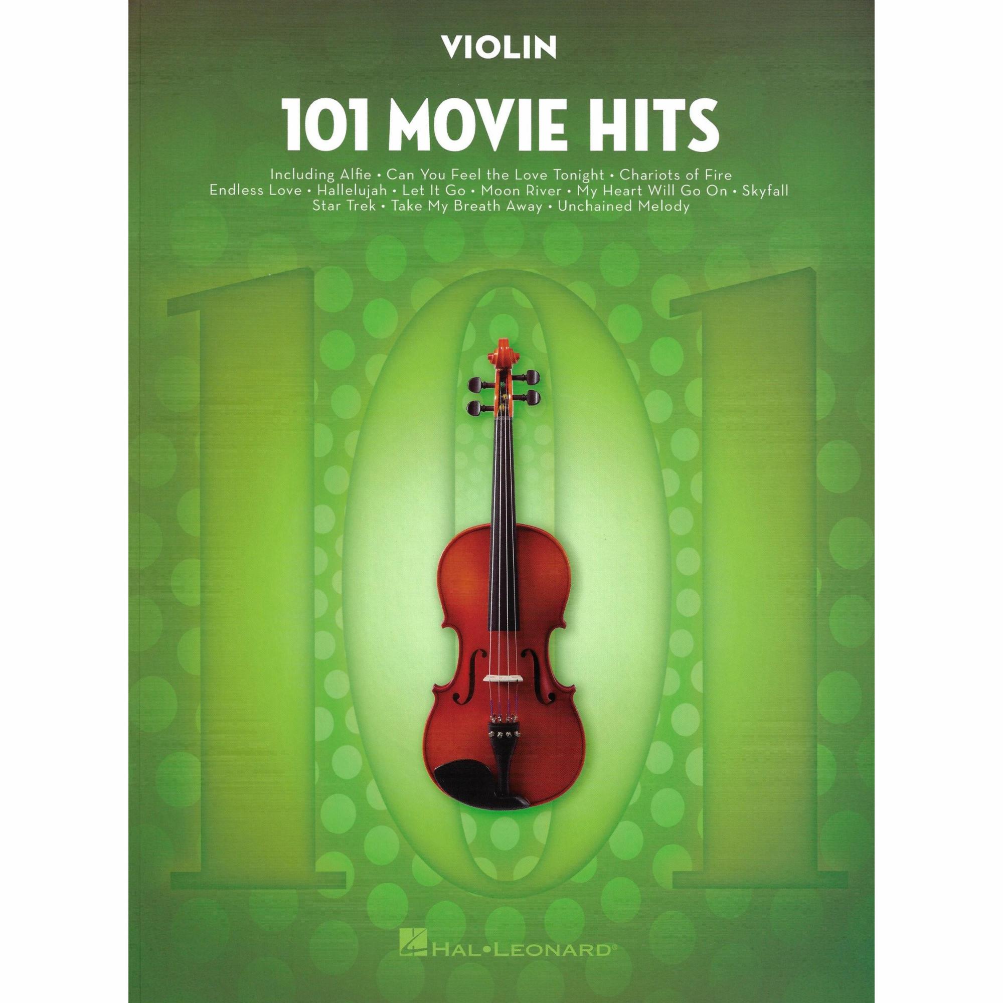 101 Movie Hits for Violin, Viola, or Cello