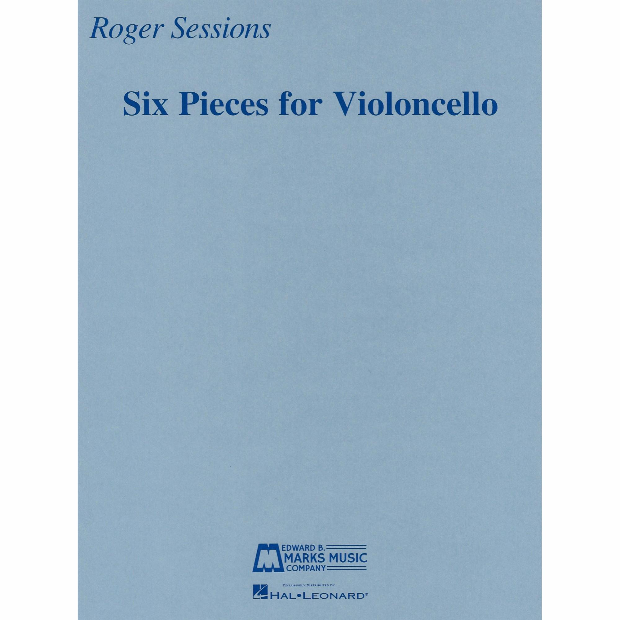 Sessions -- Six Pieces for Solo Cello
