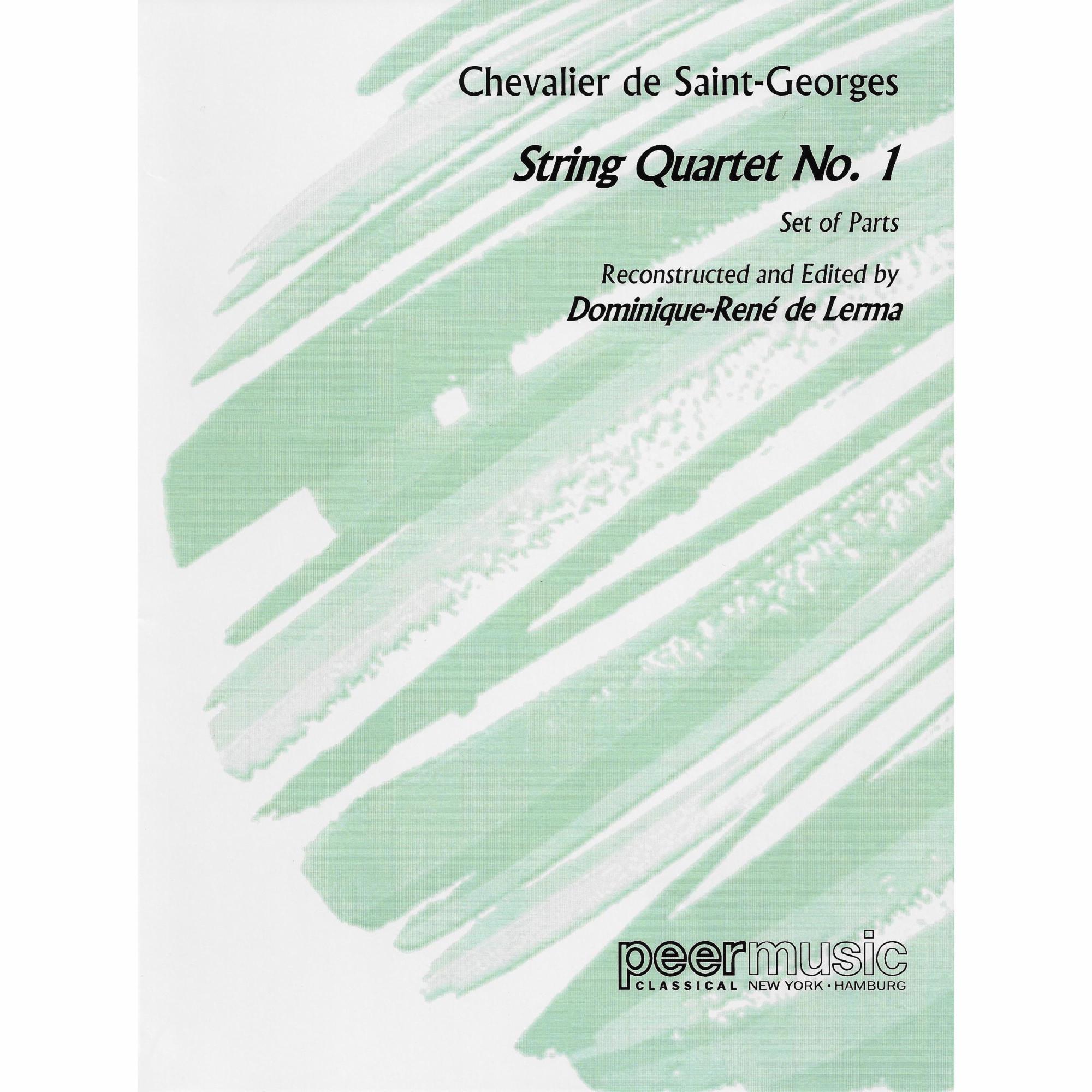 Saint-Georges -- String Quartet No. 1, Op. 1, No. 1