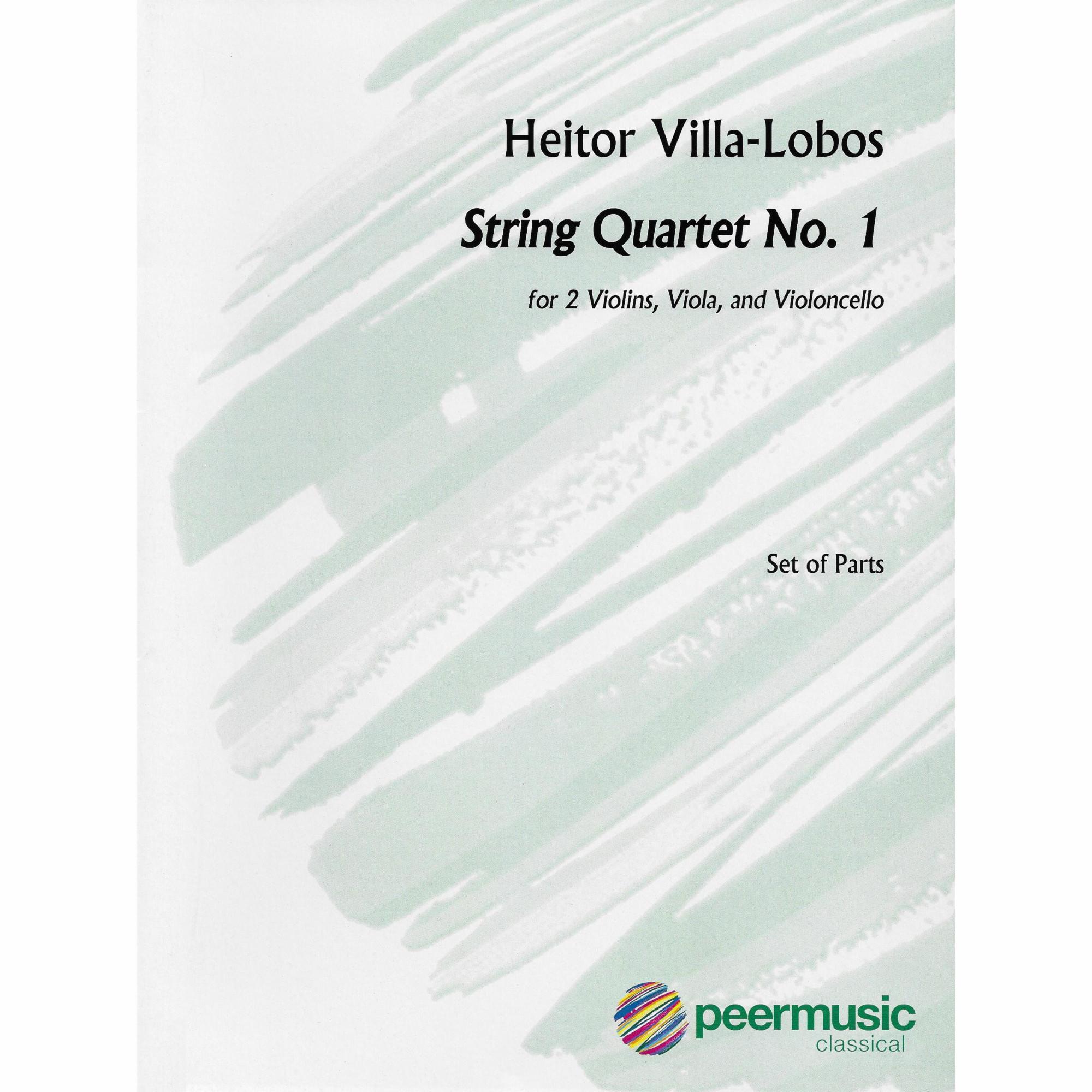 Villa-Lobos -- String Quartet No. 1