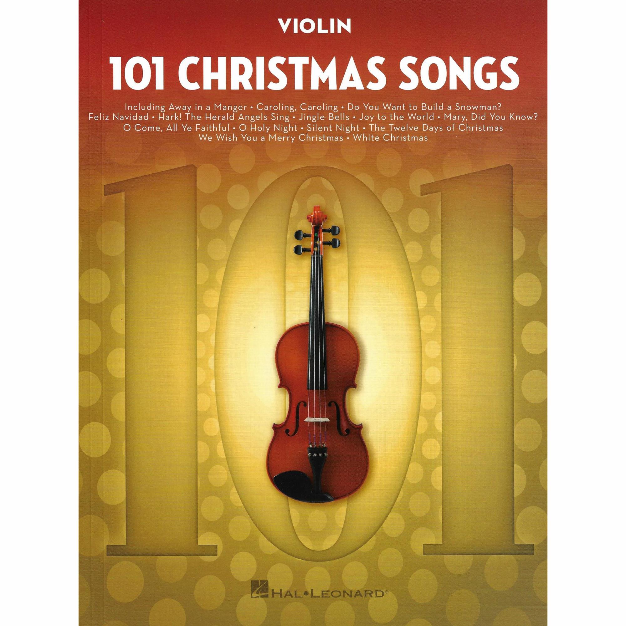 101 Christmas Songs for Violin, Viola, or Cello