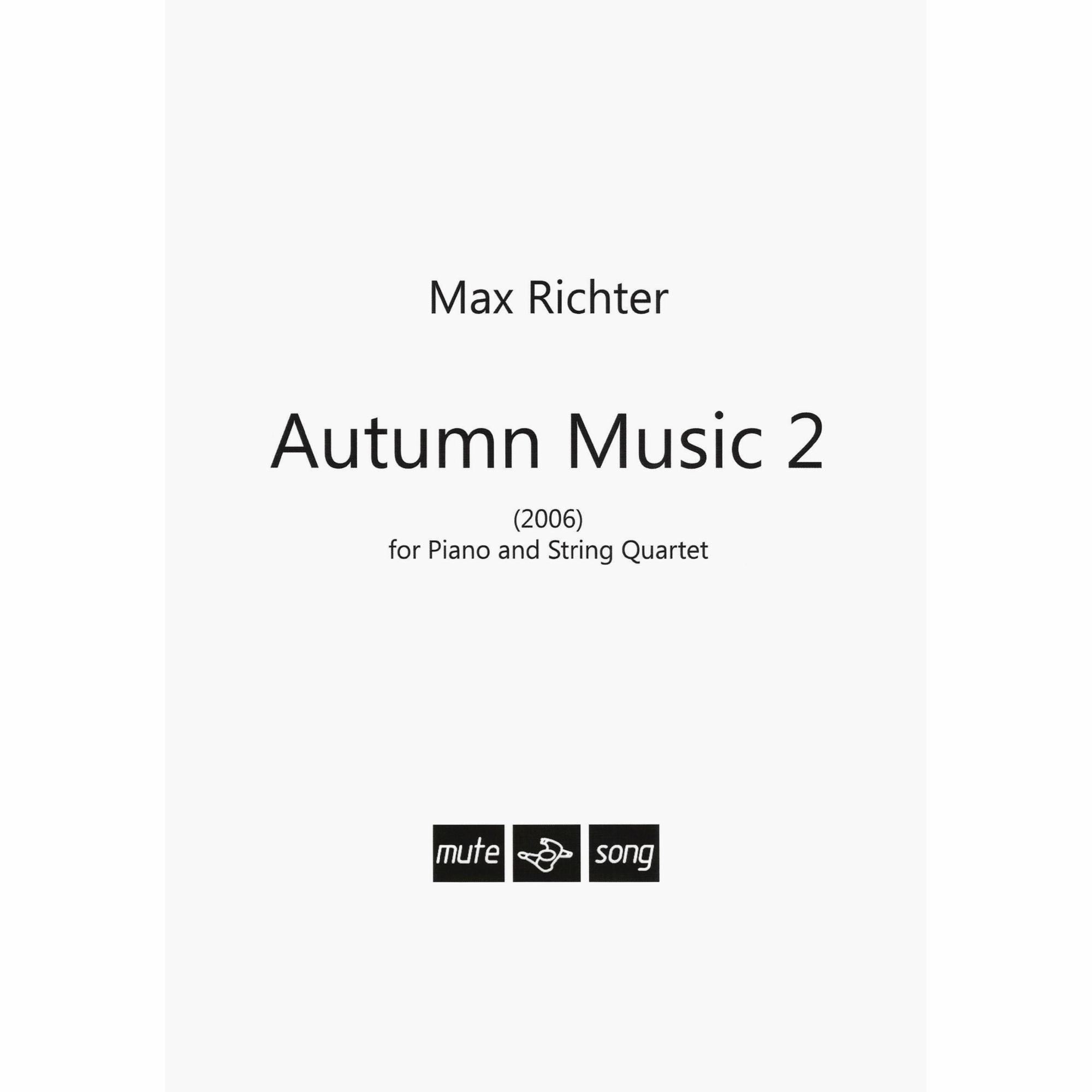 Richter -- Autumn Music 2 for Piano Quintet