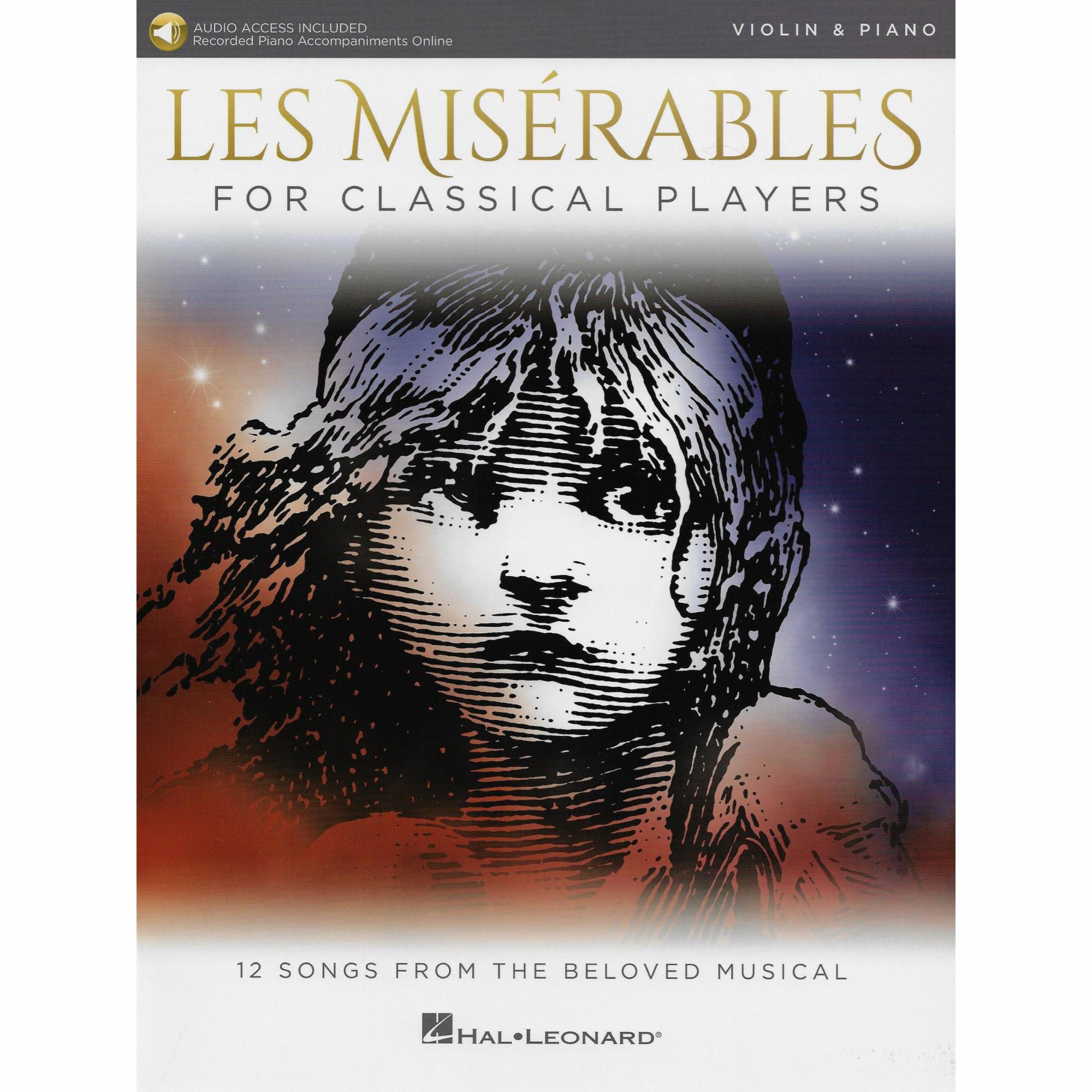 Les Miserables for Classical Players for Violin and Piano