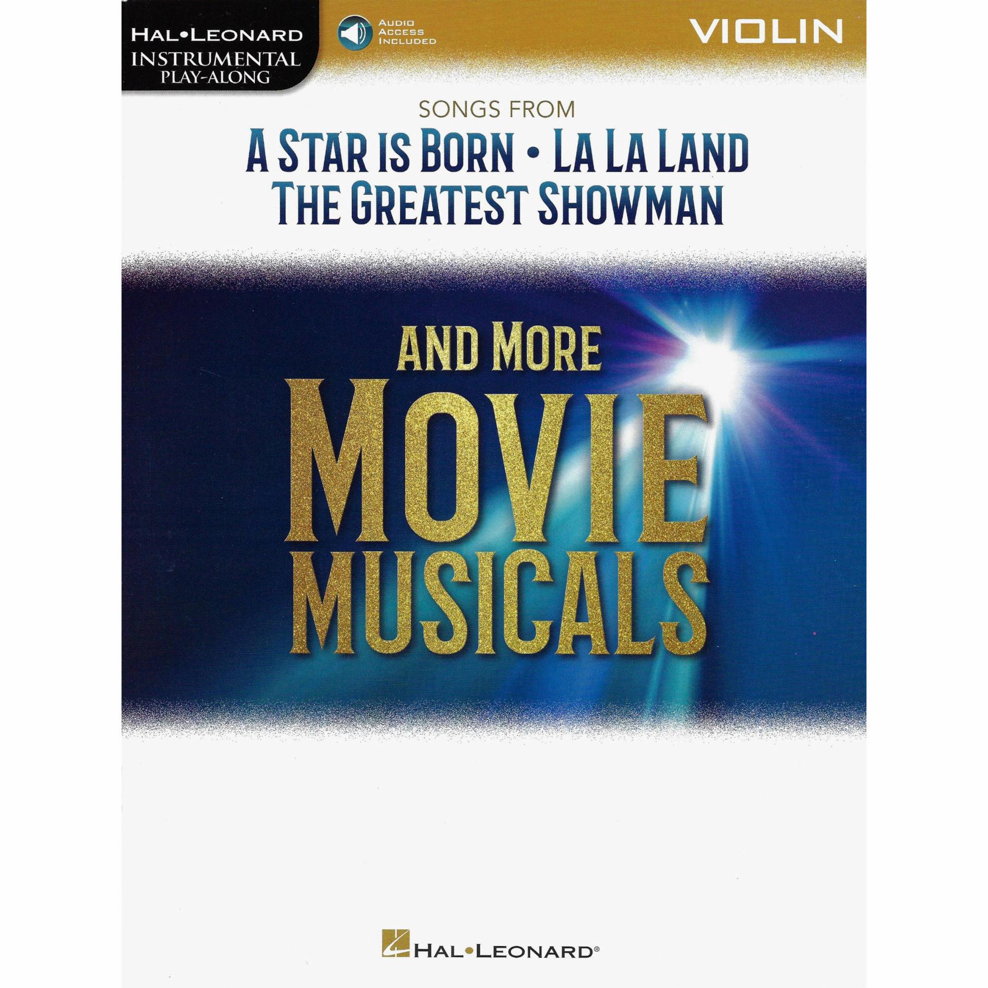 Movie Musicals for Violin, Viola, or Cello