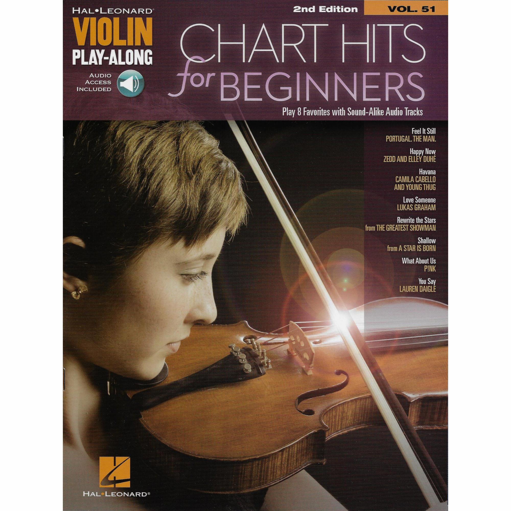 Chart Hits for Beginners for Violin