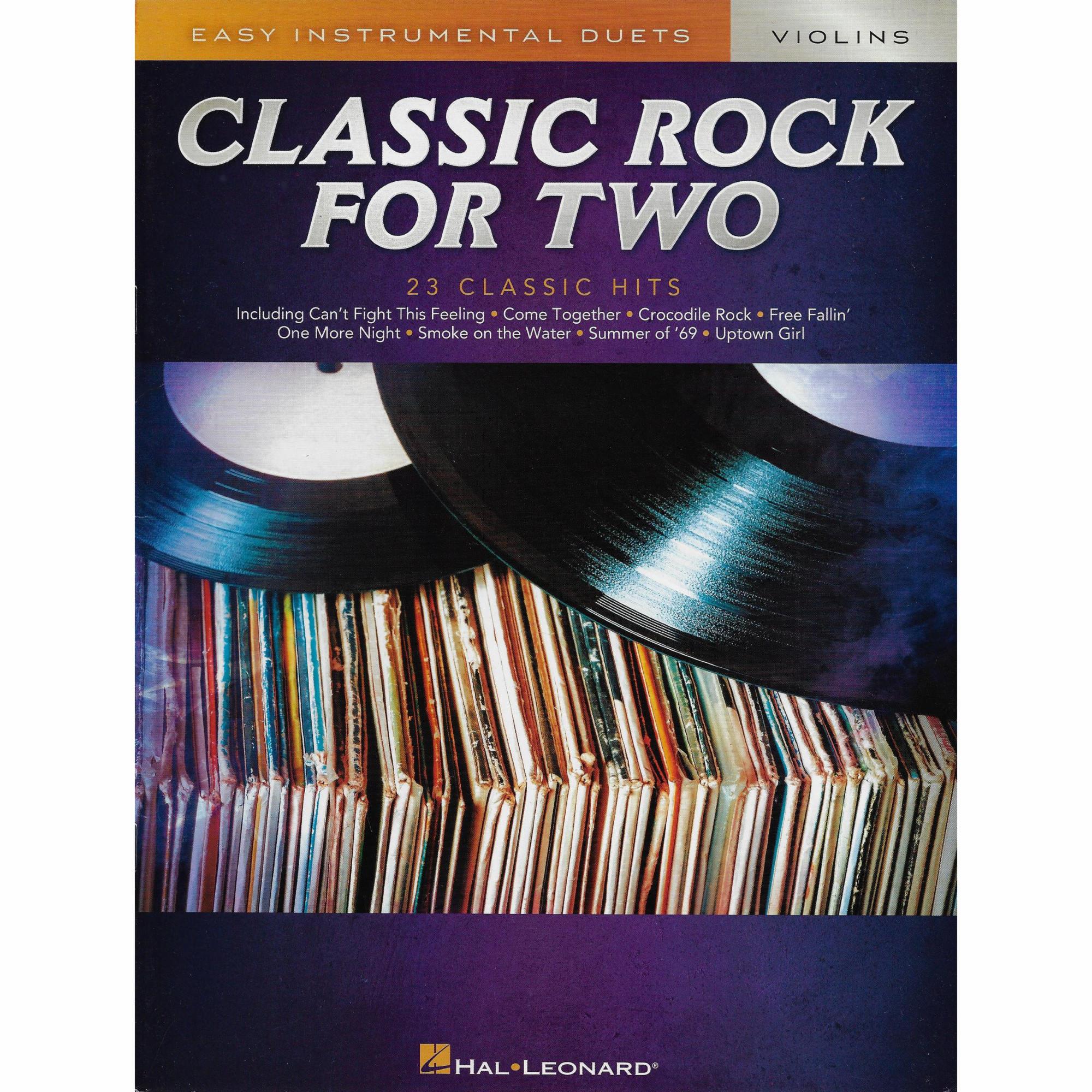Classic Rock for Two Violins or Two Cellos