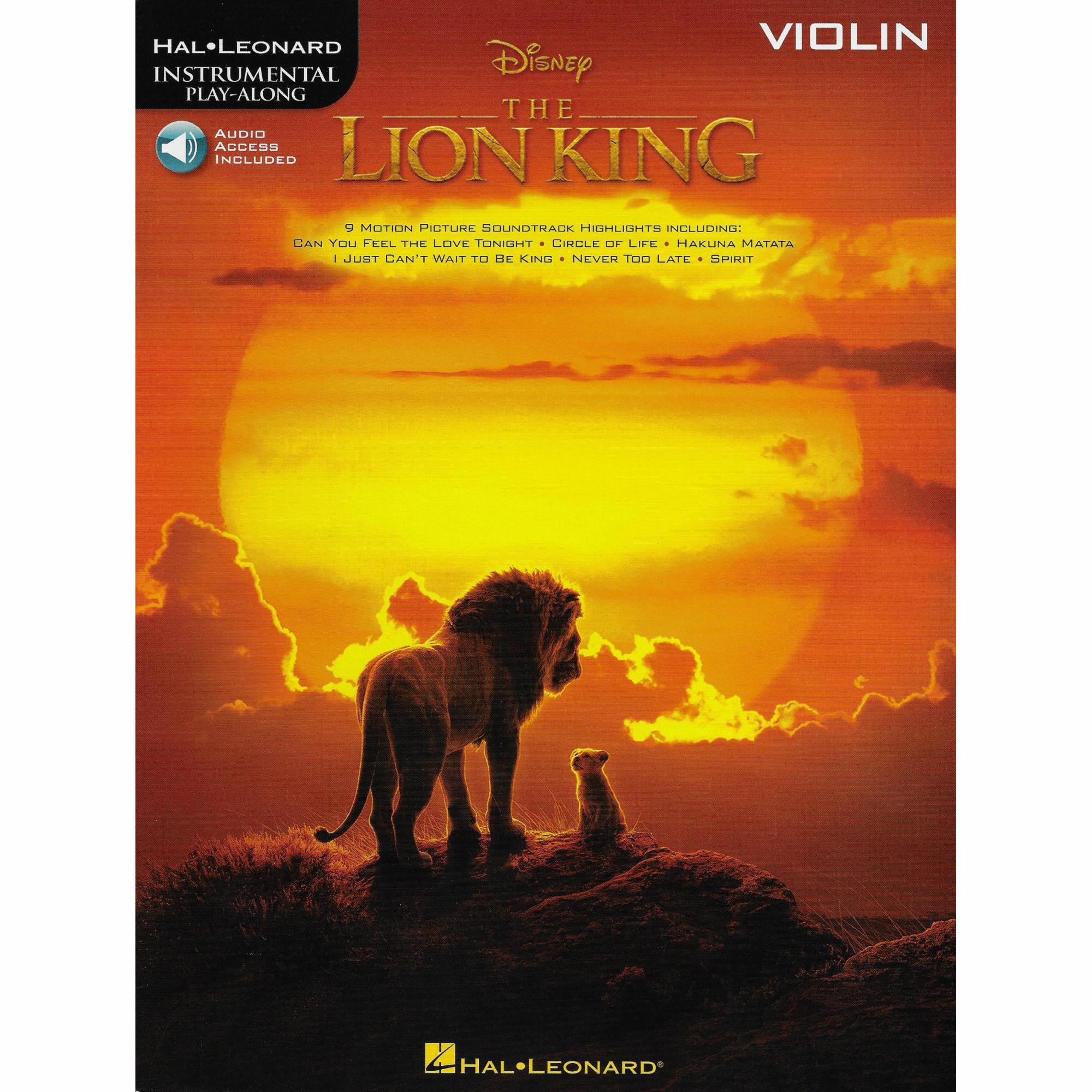The Lion King for Violin, Viola, or Cello