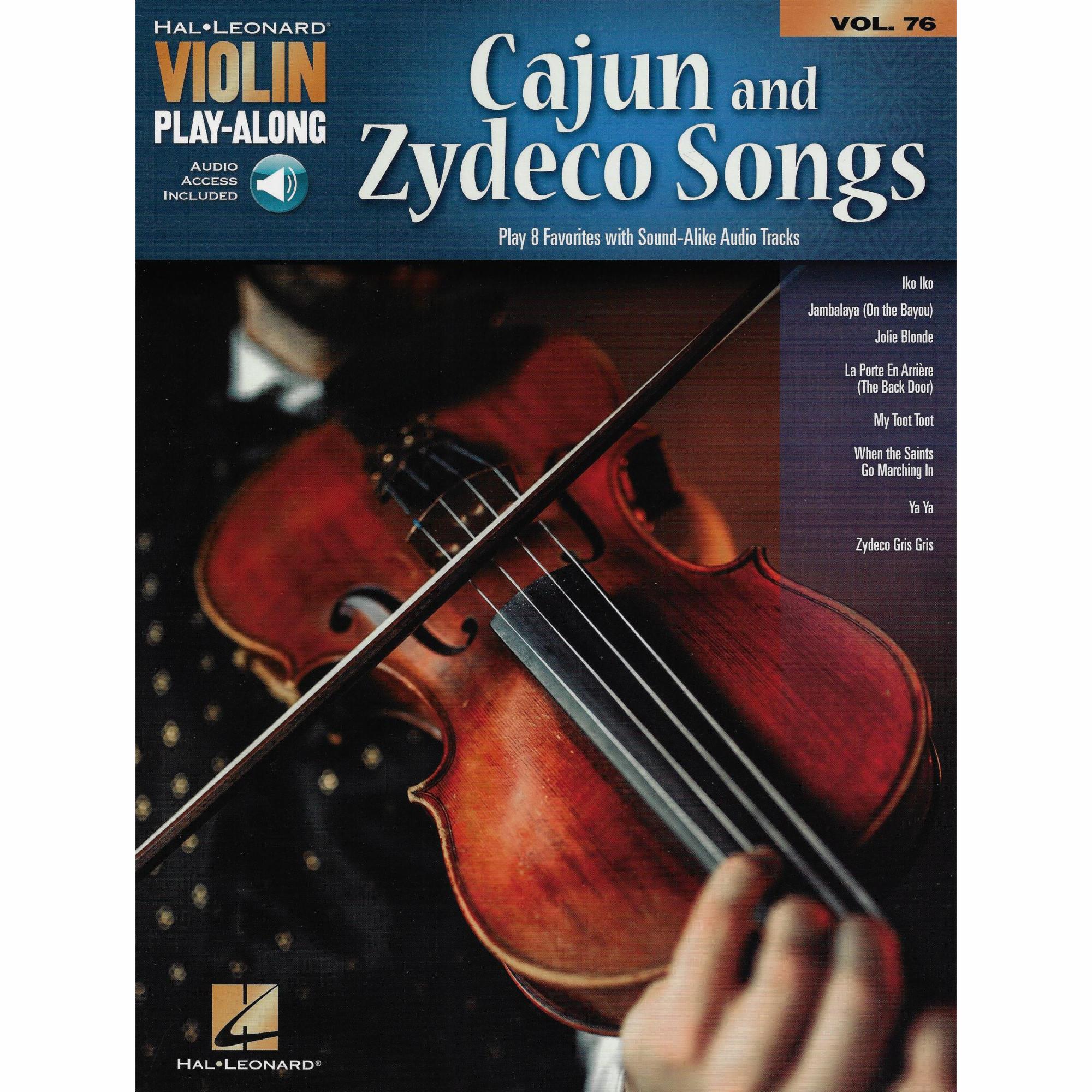 Cajun and Zydeco Songs for Violin