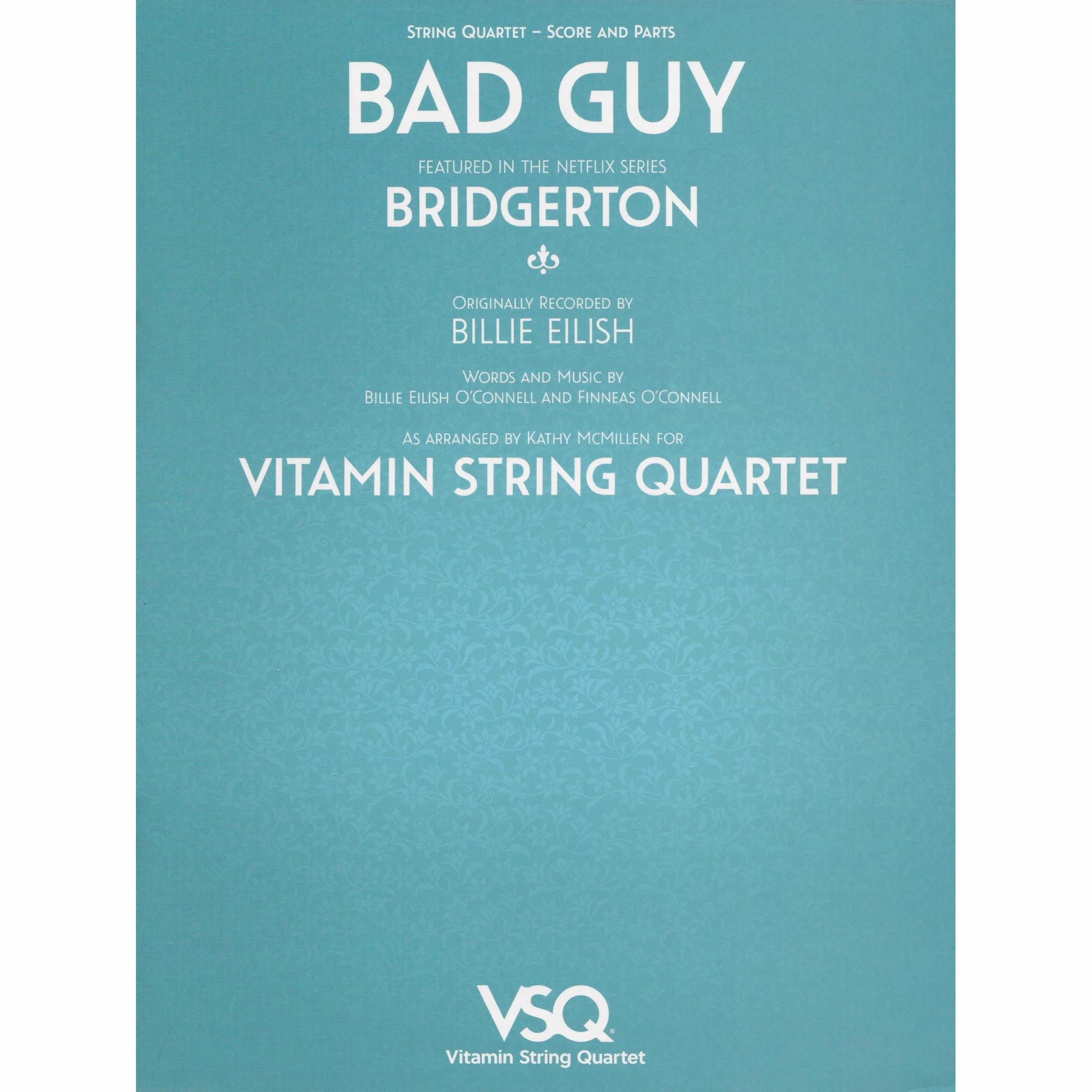 Bad Guy for String Quartet