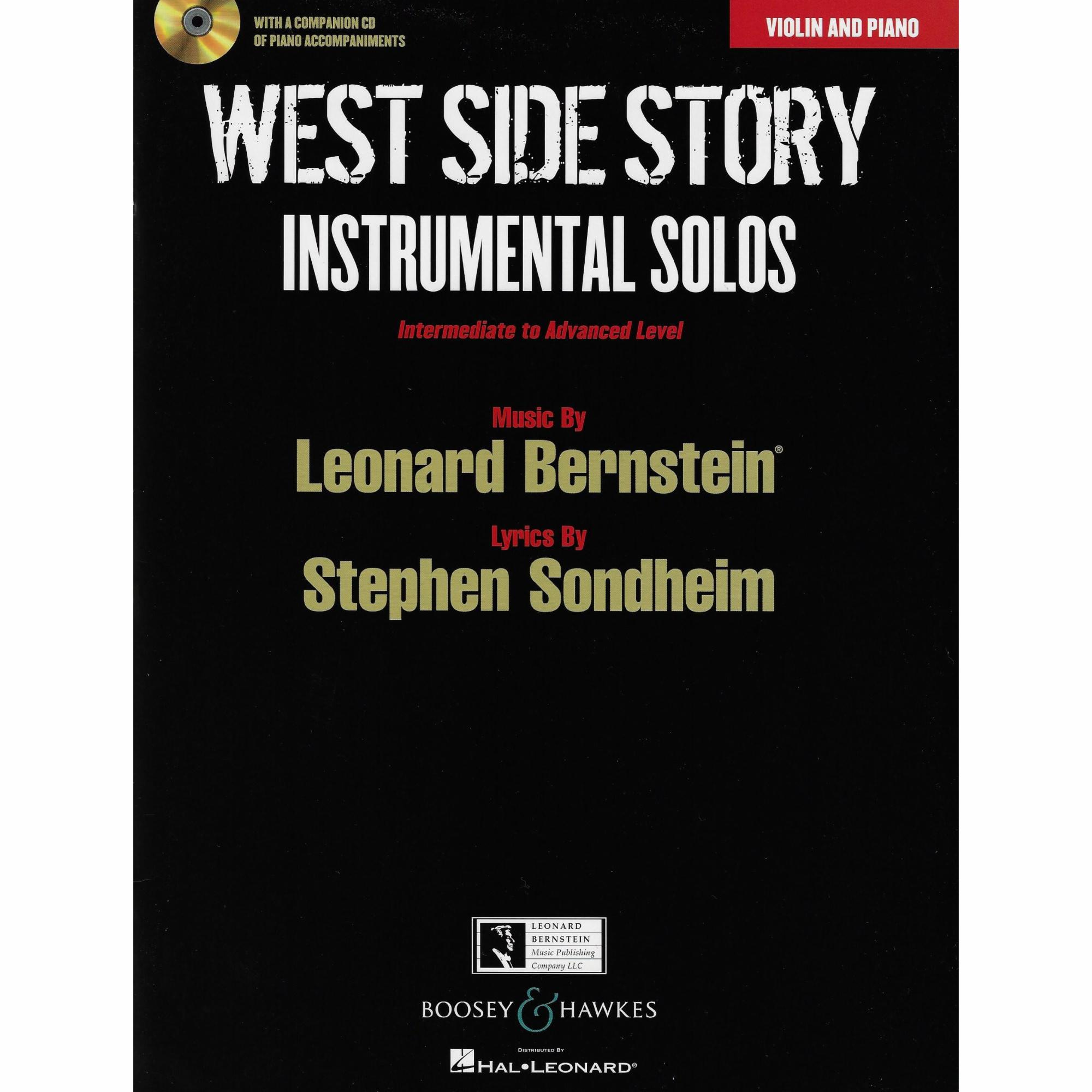 West Side Story for Violin, Viola, or Cello and Piano