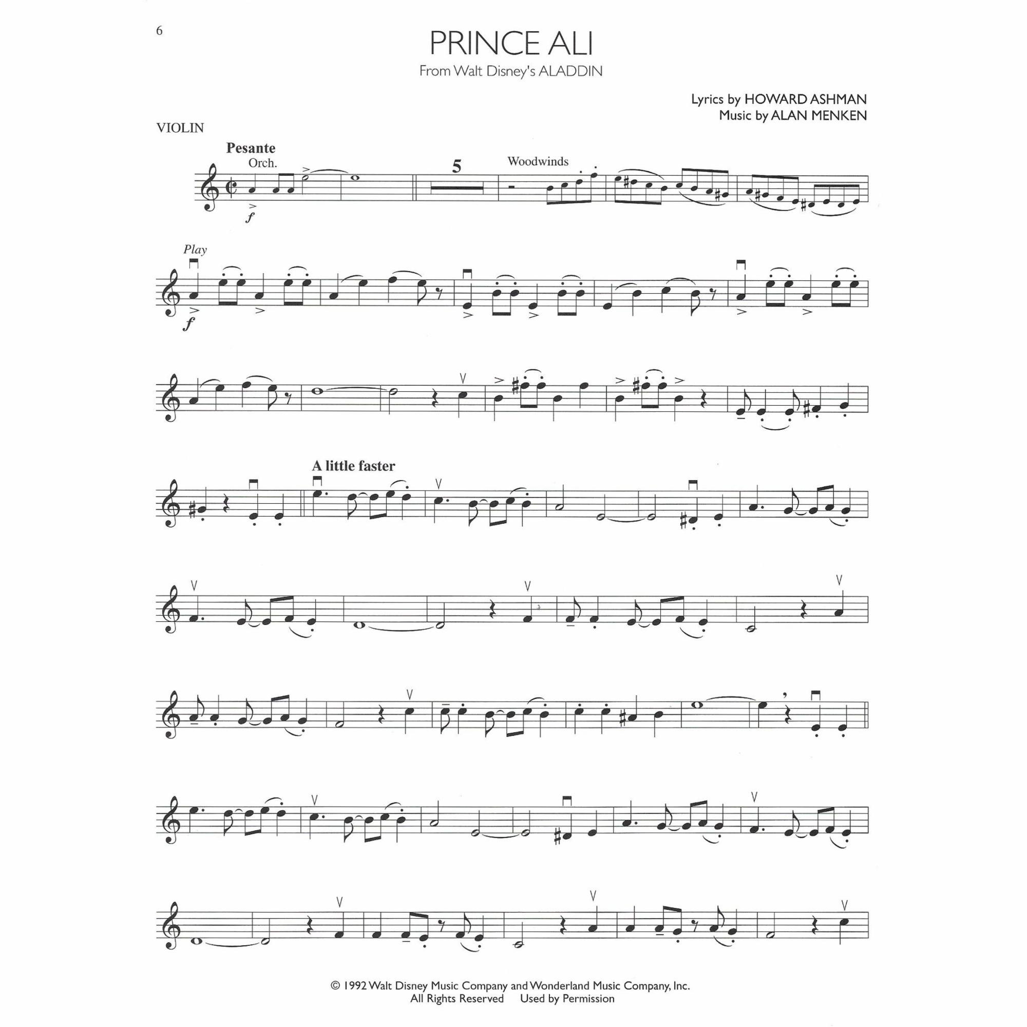 Sample: Violin (Pg. 6)