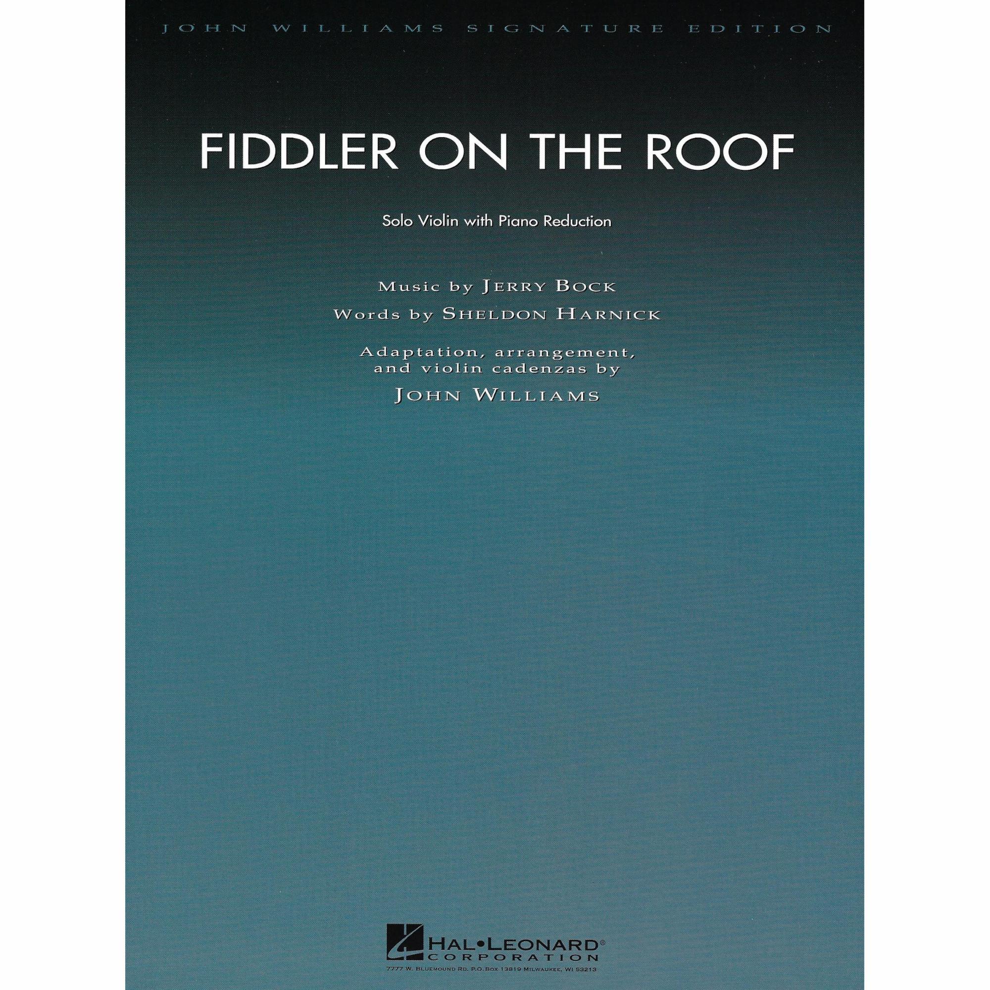 Fiddler on the Roof for Violin and Piano