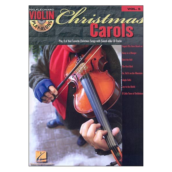 Christmas Carols Violin Play-Along Volume 5