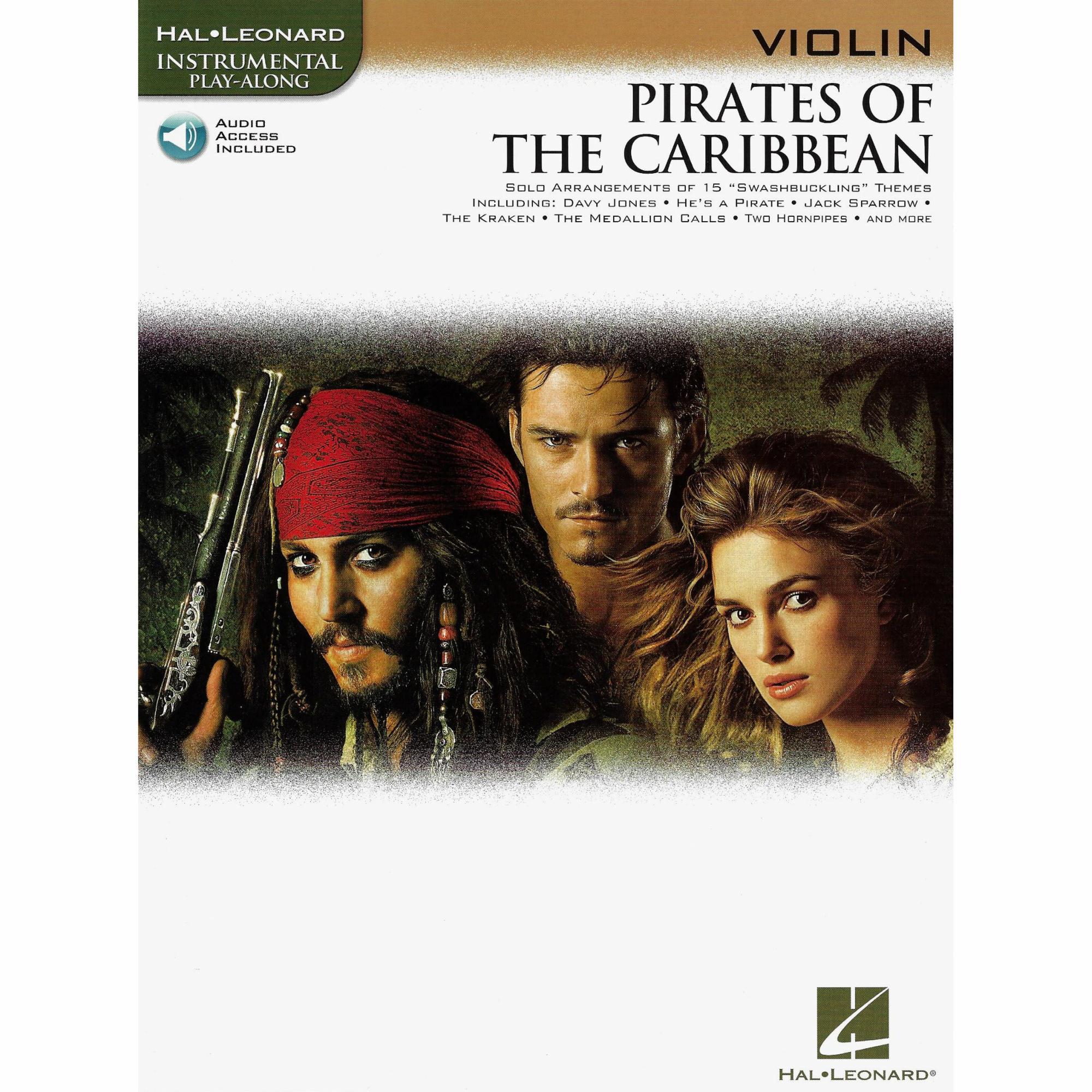 Pirates of the Caribbean for Violin, Viola, or Cello