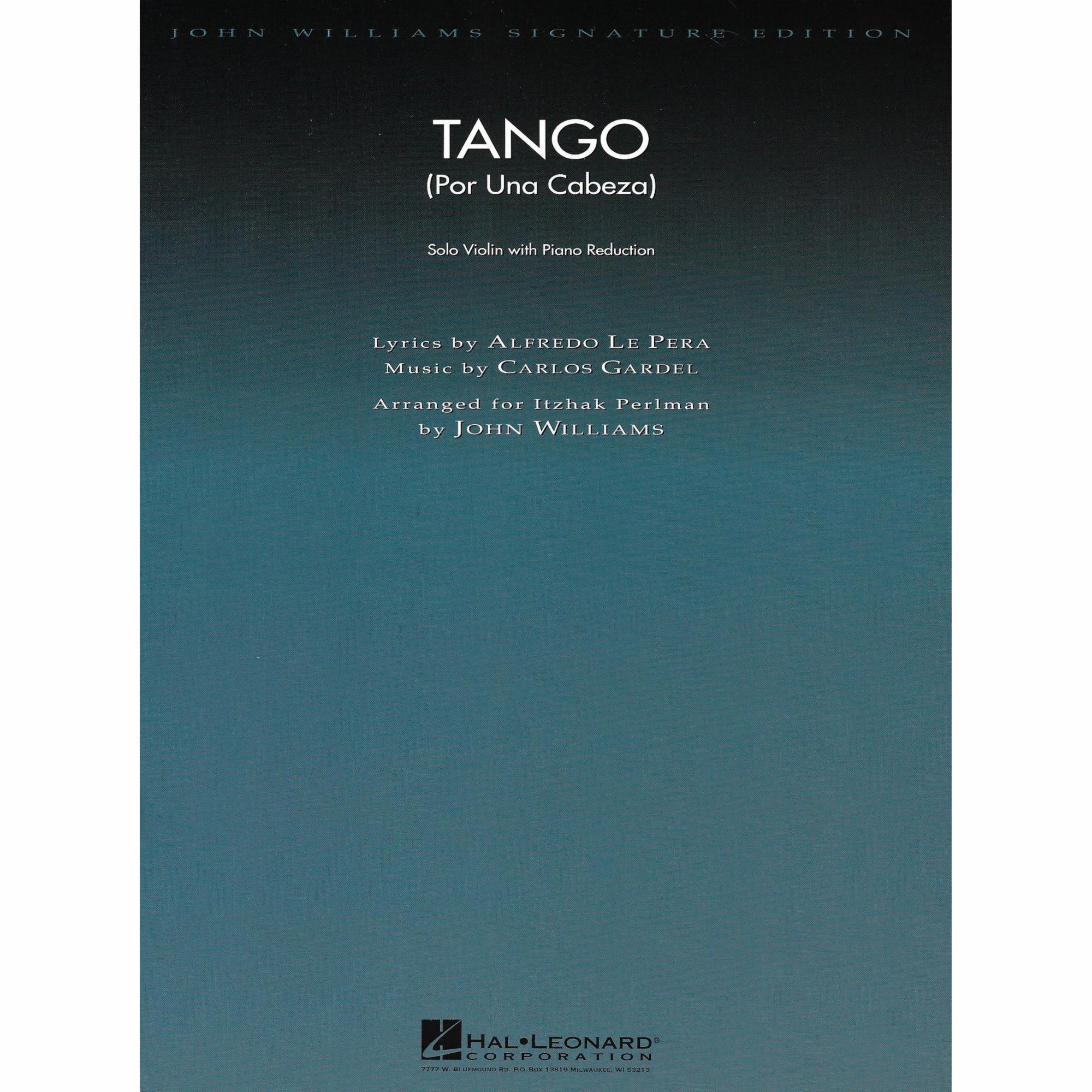 Tango (Por una Cabeza) for Violin and Piano