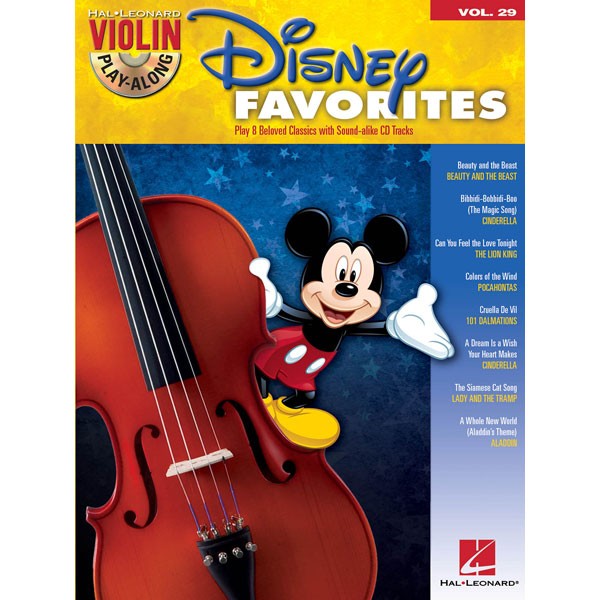 Disney Favorites Violin Play-Along