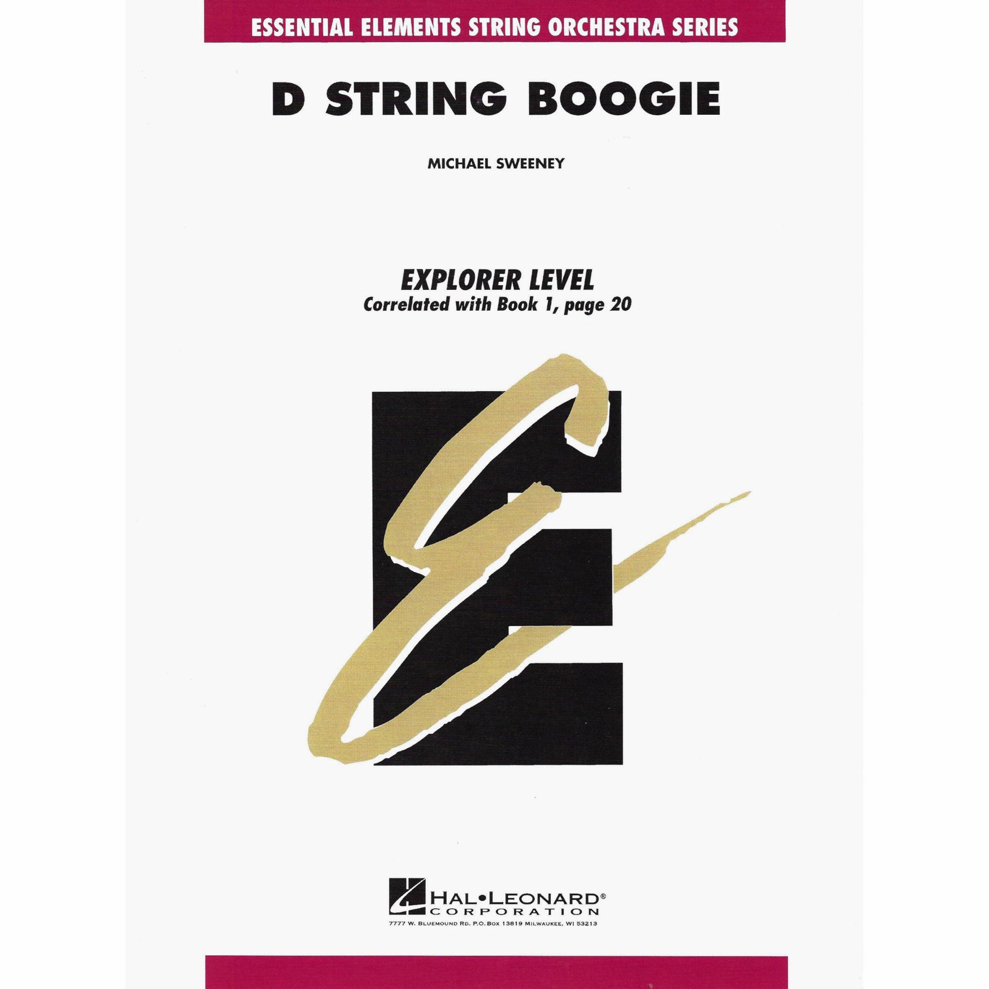 D String Boogie for String Orchestra