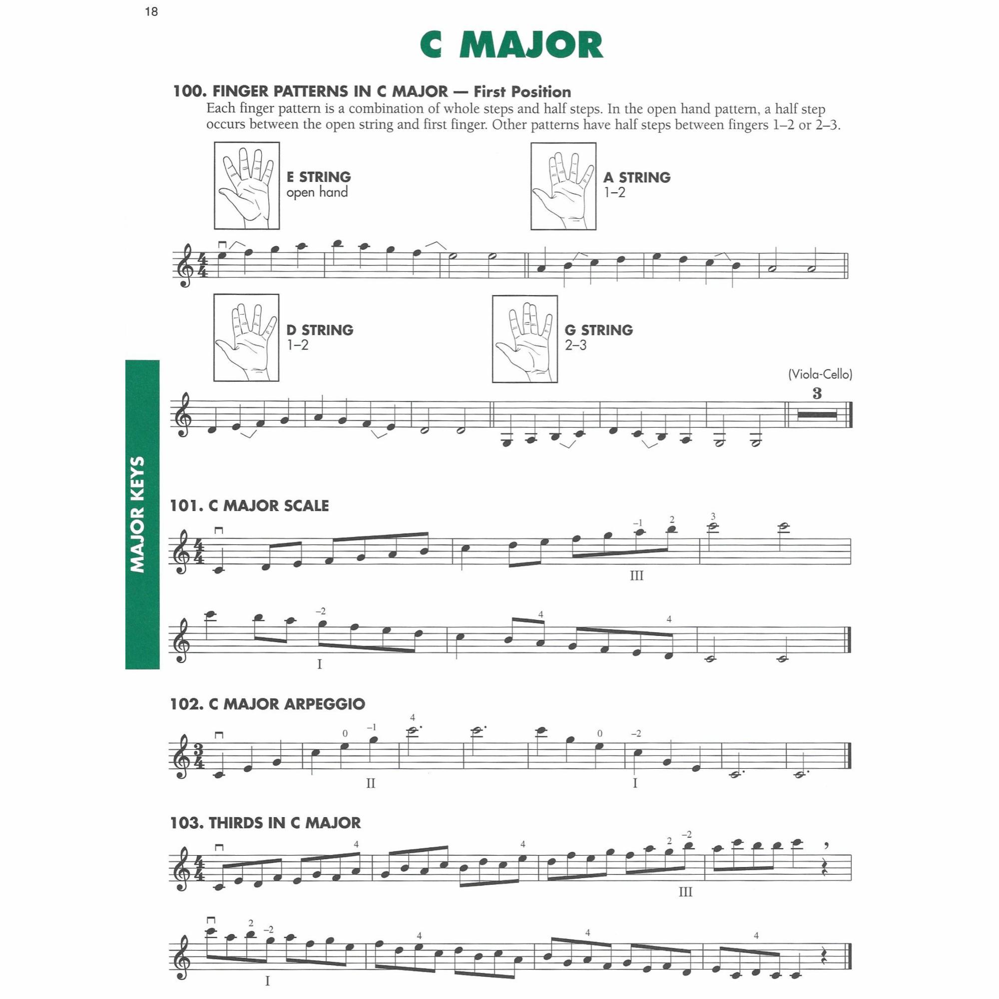 Sample: Violin, Pg. 18