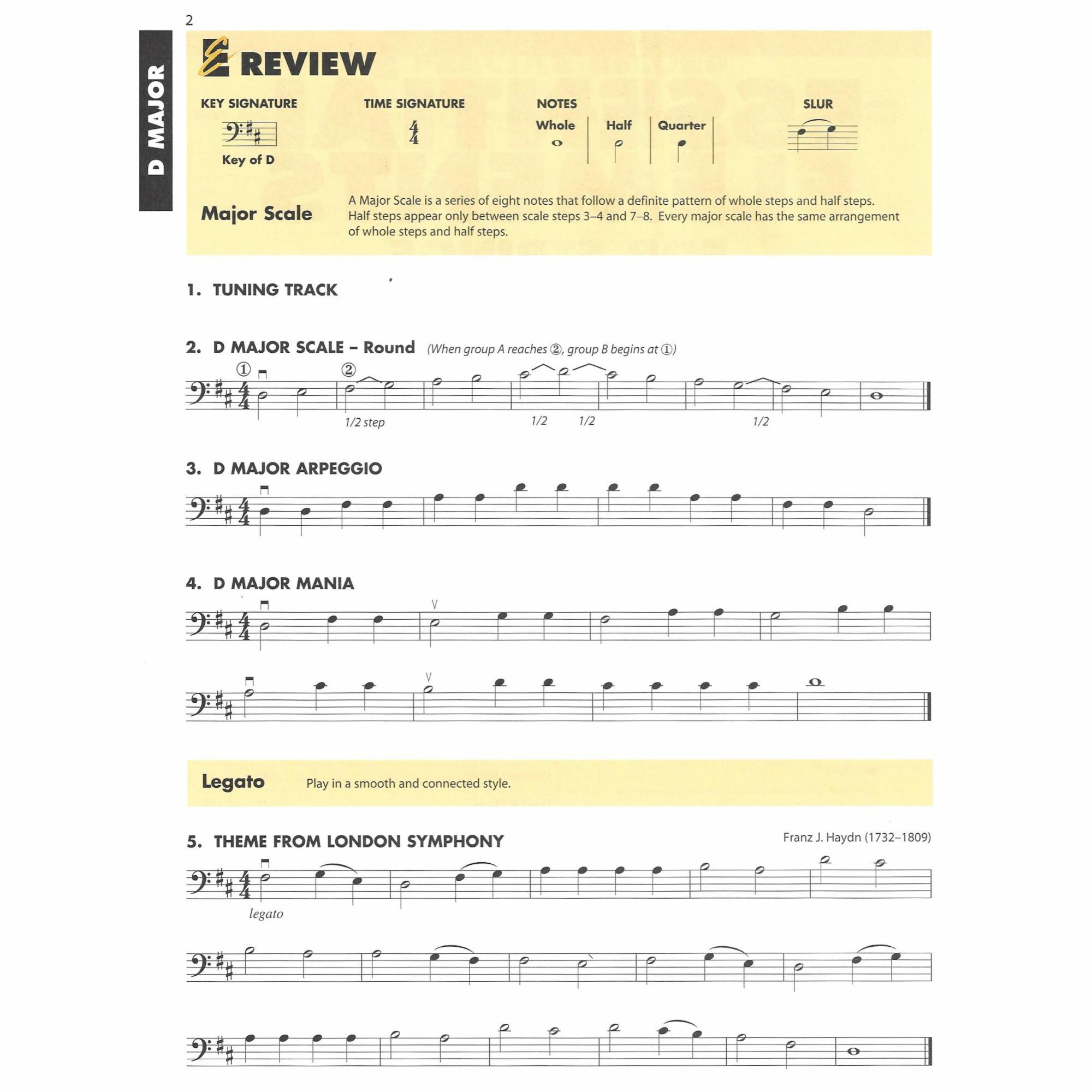 Sample: Cello, Pg. 2