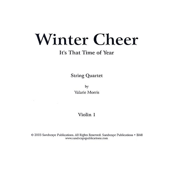 Winter Cheer: It's That Time of Year for String Quartet
