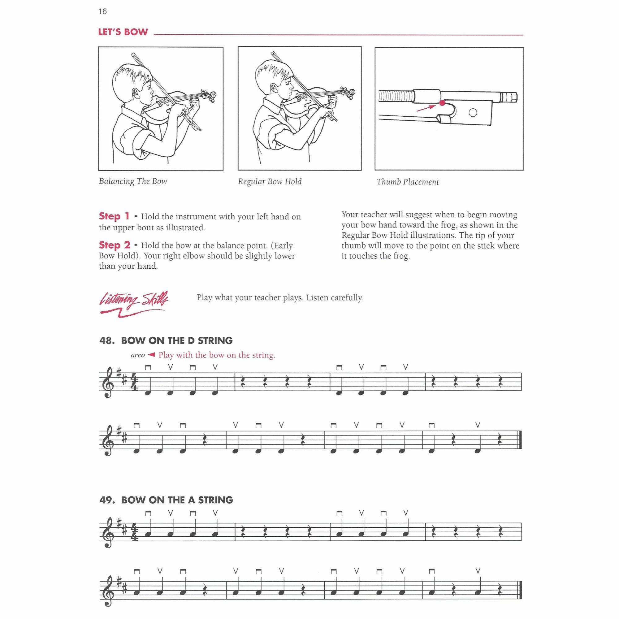 Sample: Violin, Pg. 16