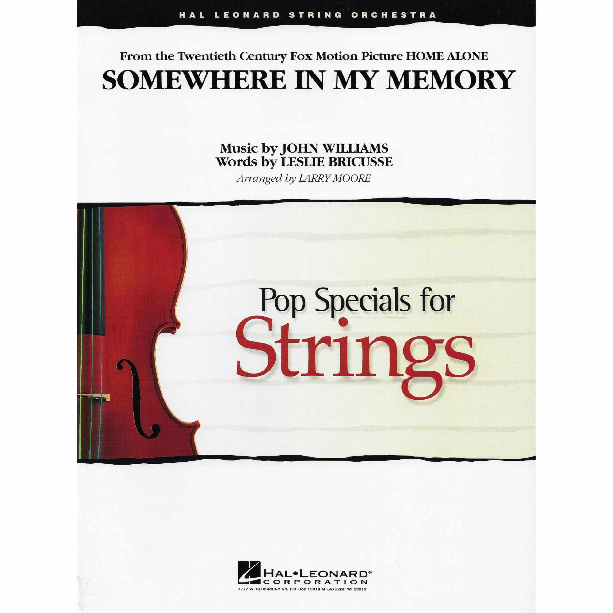 Somewhere in My Memory from Home Alone for String Orchestra
