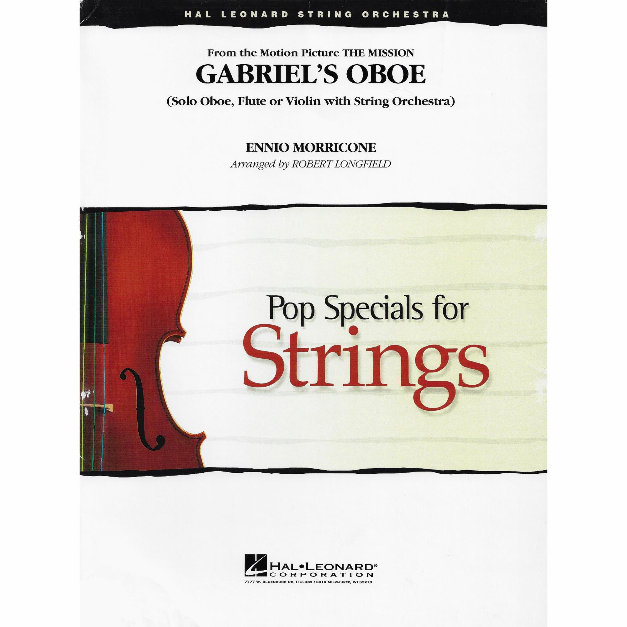 Gabriel's Oboe, from The Mission for String Orchestra