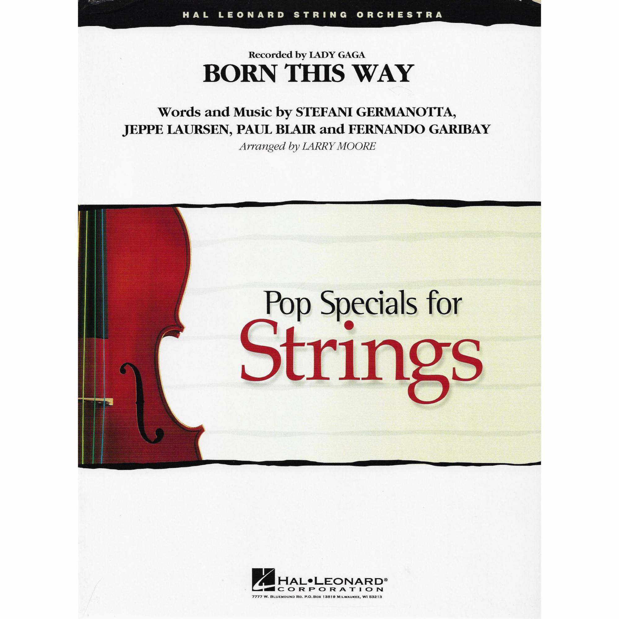 Born This Way for String Orchestra