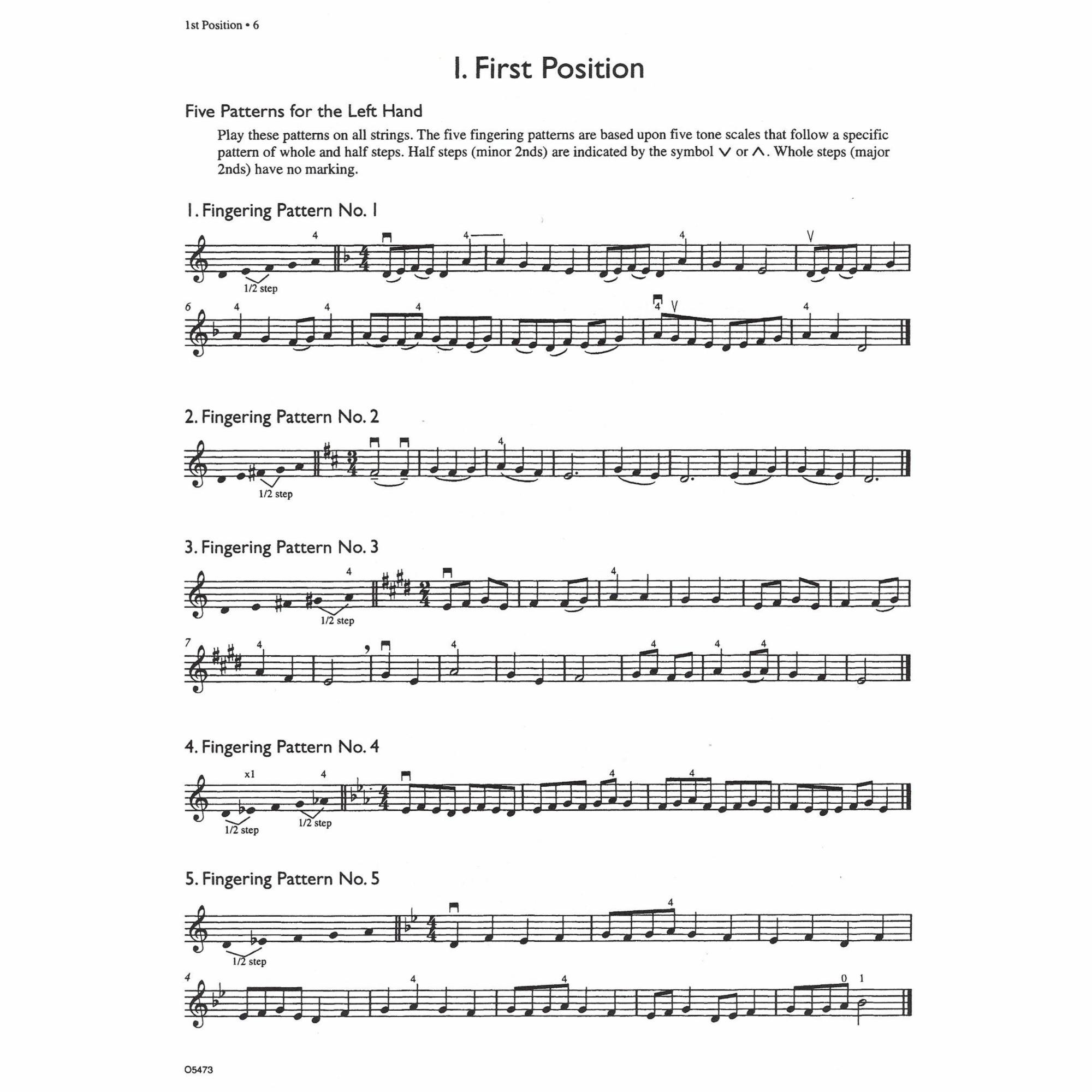 Sample: Violin (Pg. 6)