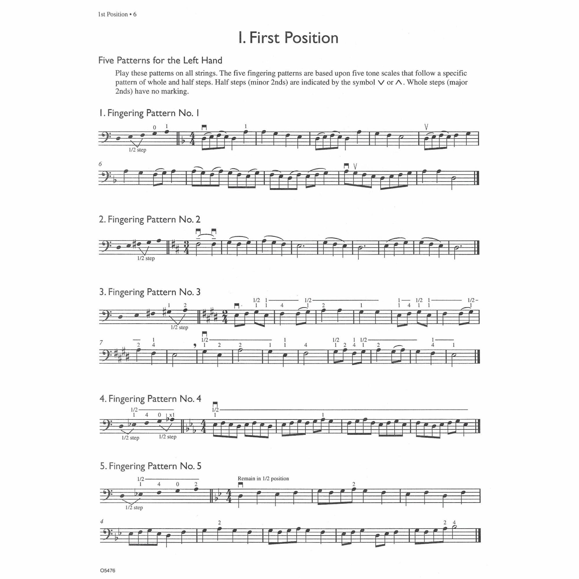 Sample: Bass (Pg. 6)