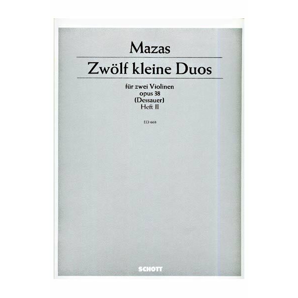 Duos Op.38 for Two Violins