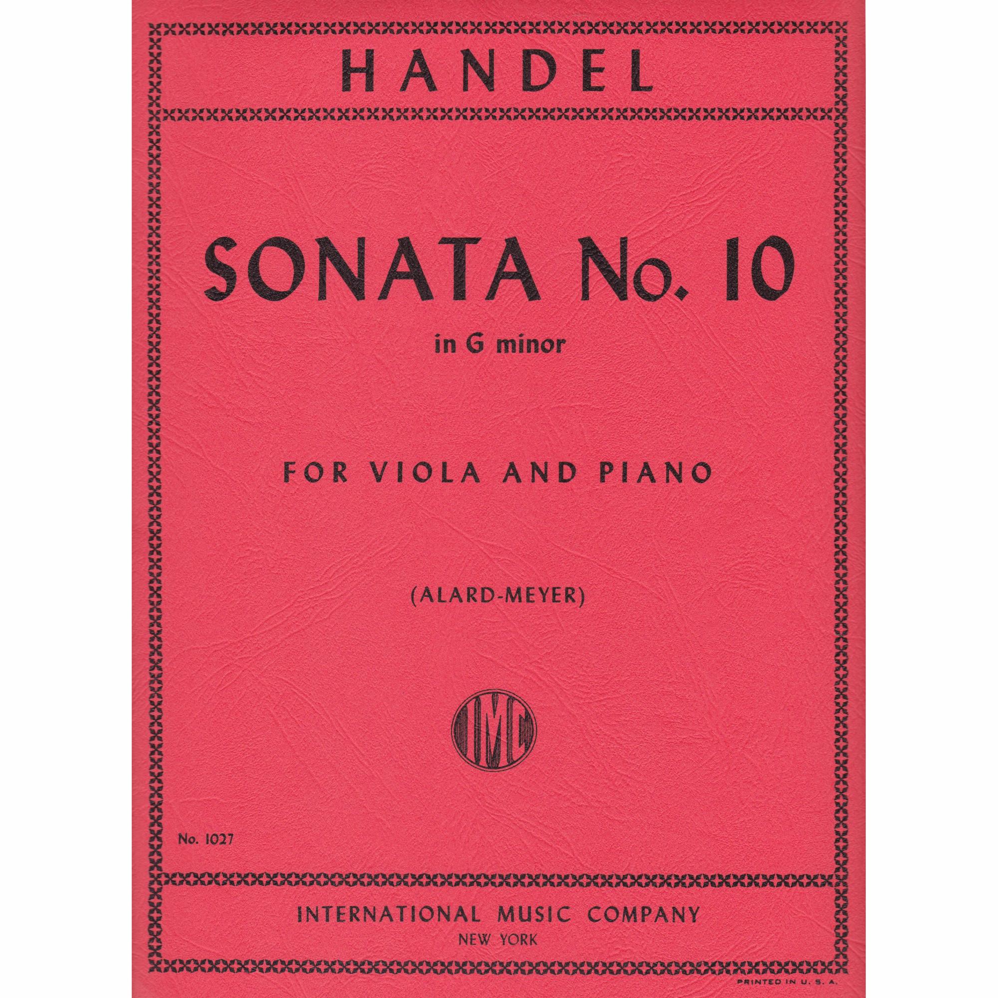 Viola Sonata G Minor