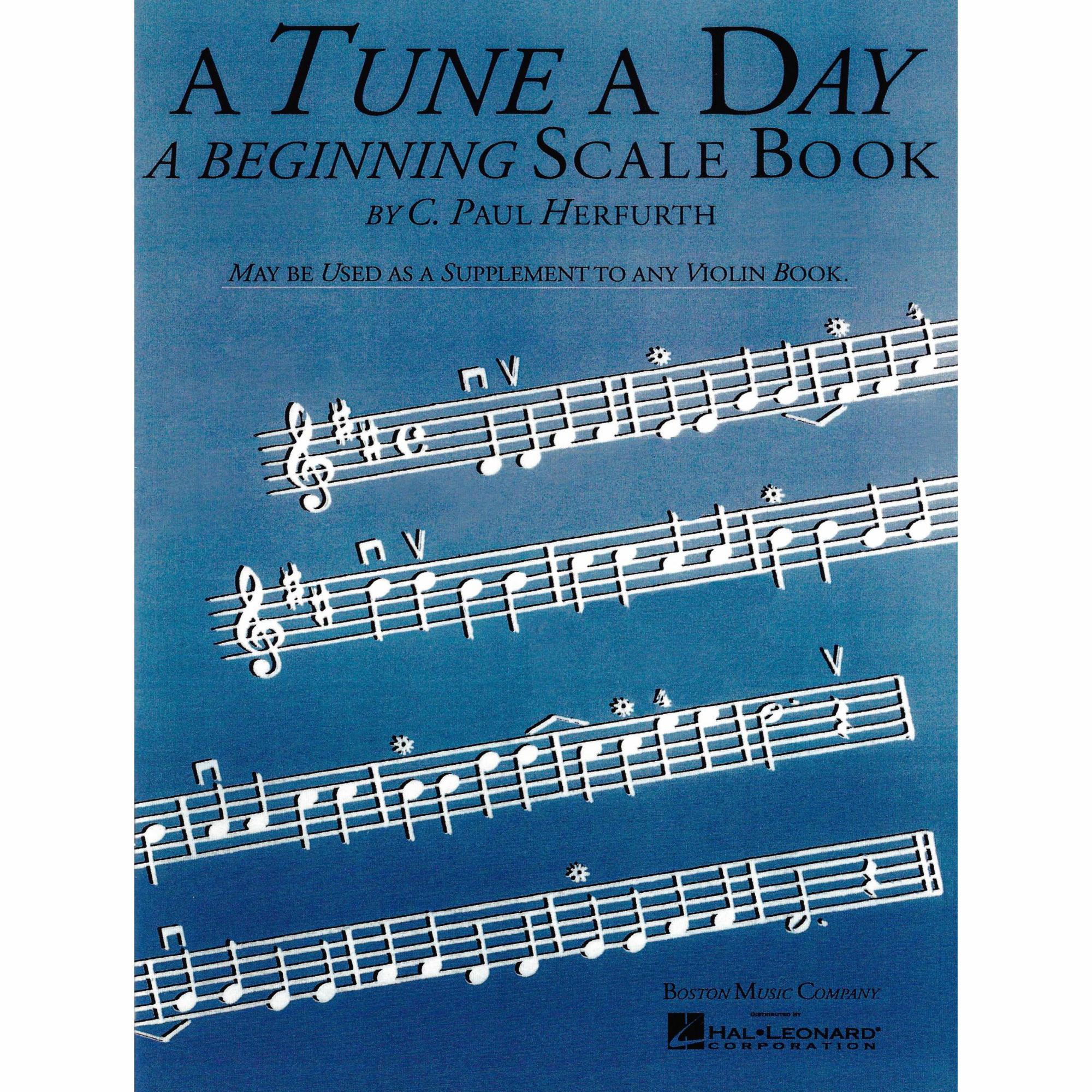 A Tune A Day: A Beginning Scale Book for Violin