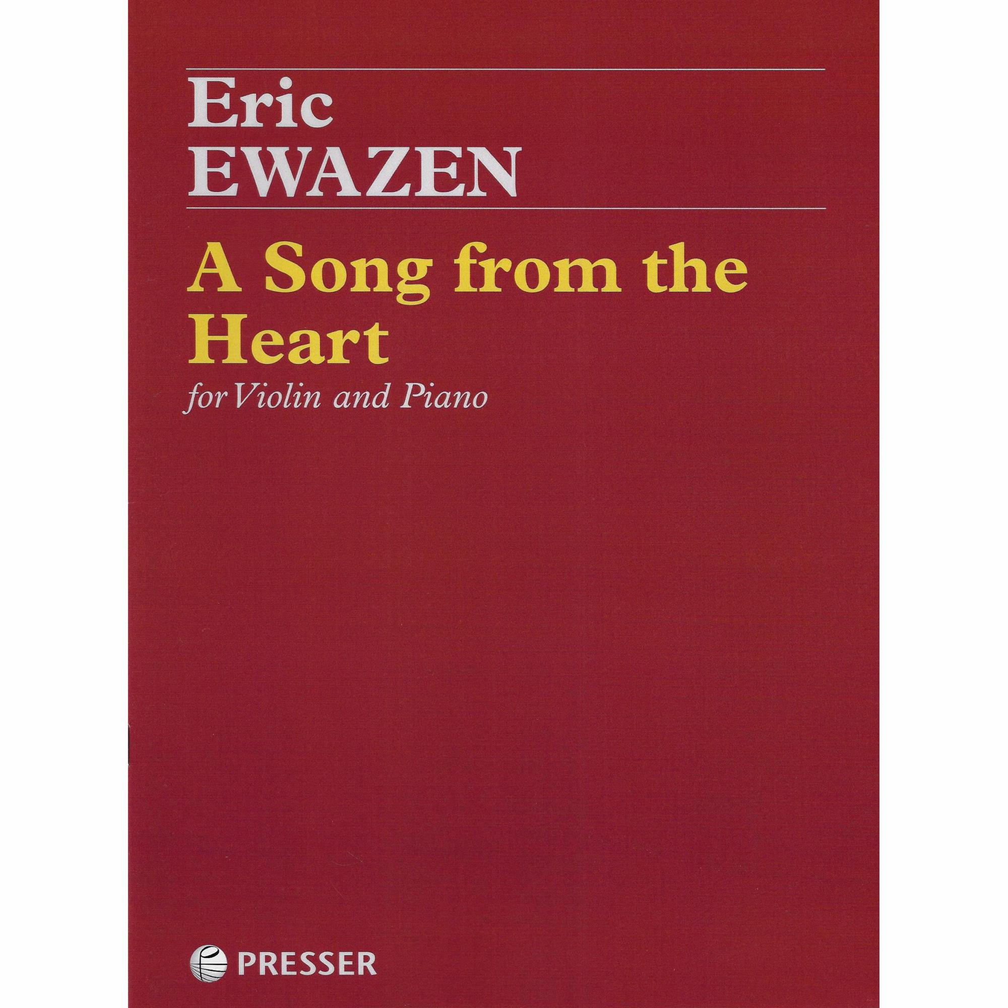 Ewazen -- A Song from the Heart for Violin and Piano